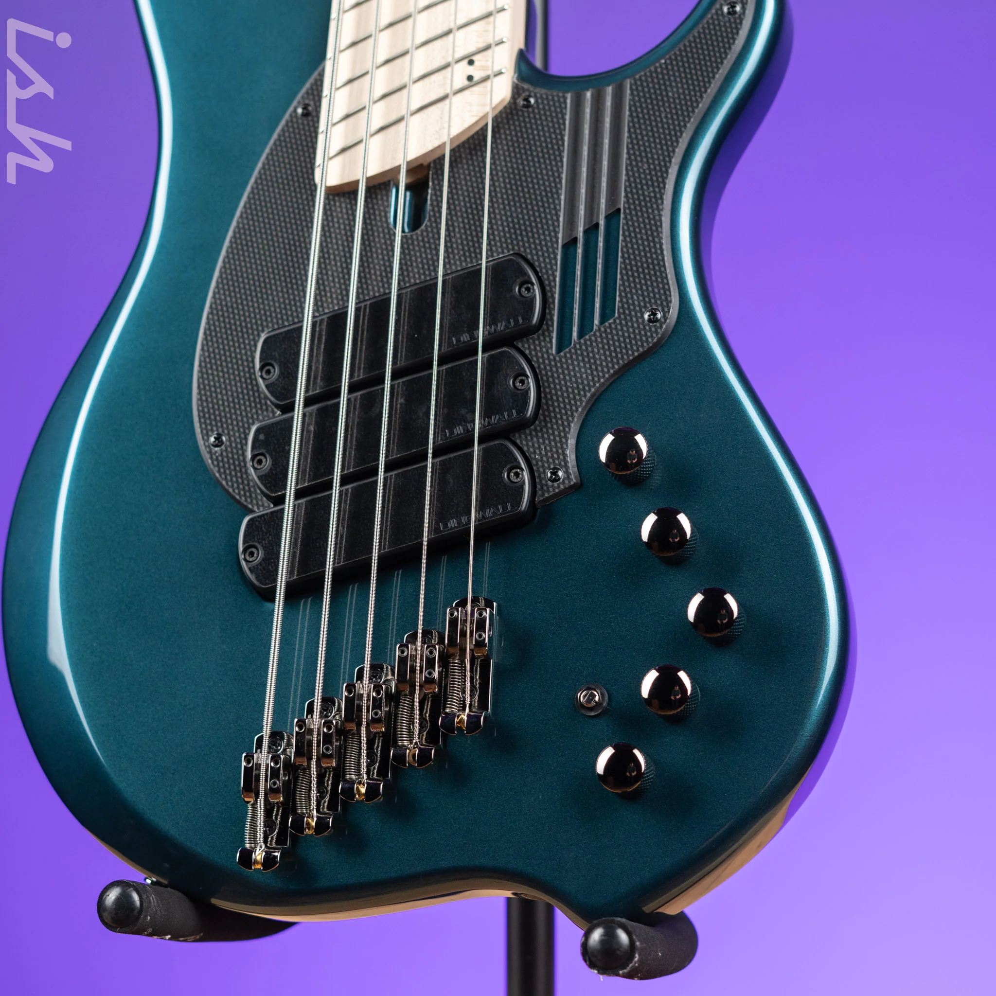 Dingwall NG-3 5-String Bass Black Forest Green - Image 4