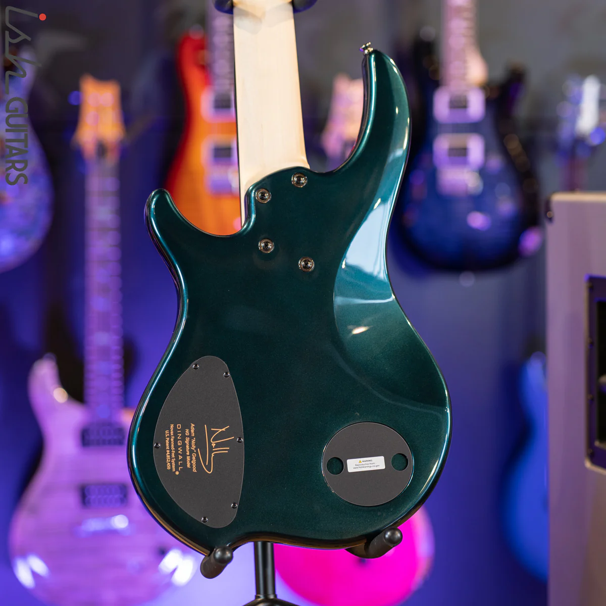 Dingwall NG-3 5-String Adam “Nolly” Getgood Black Forest Green - Image 8