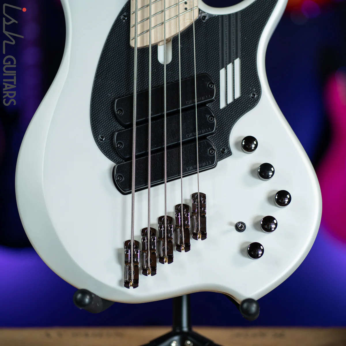 Dingwall NG-3 5-String Bass Ducati White - Image 4