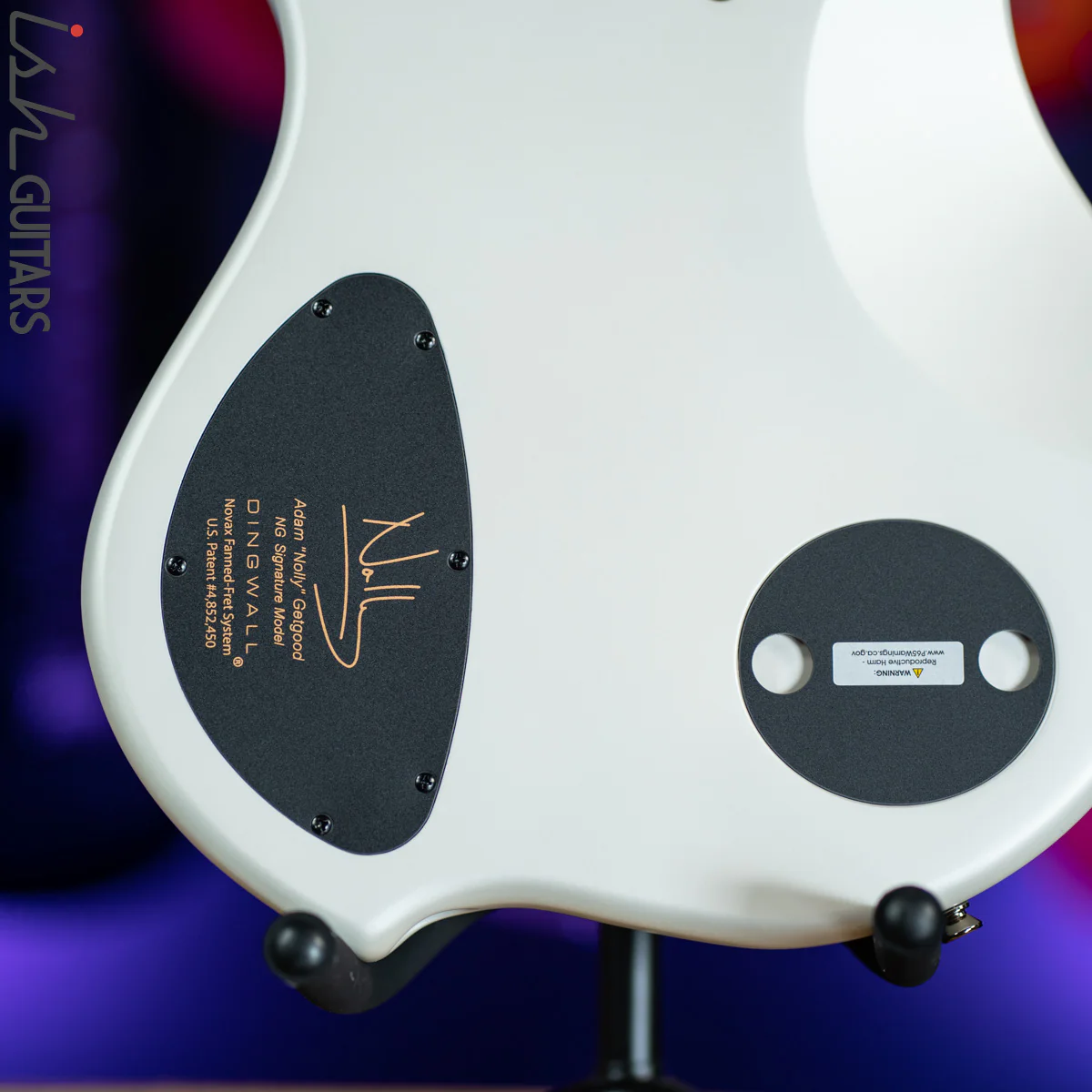 Dingwall NG-3 5-String Bass Ducati White - Image 9