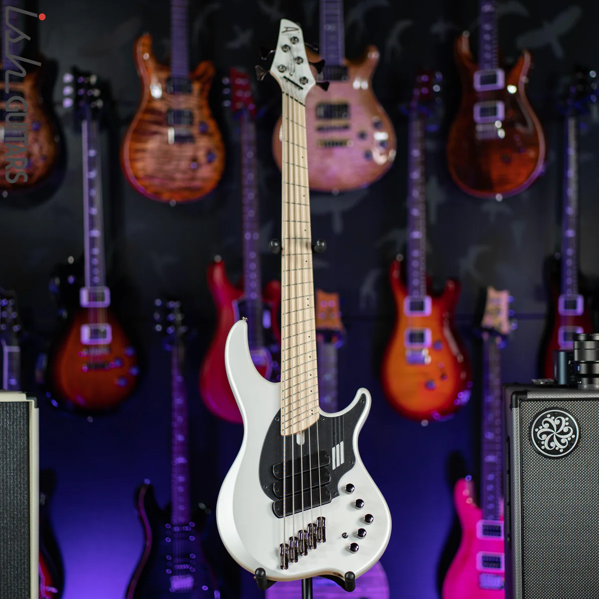 Dingwall NG-3 5-String Bass Ducati White - Image 2