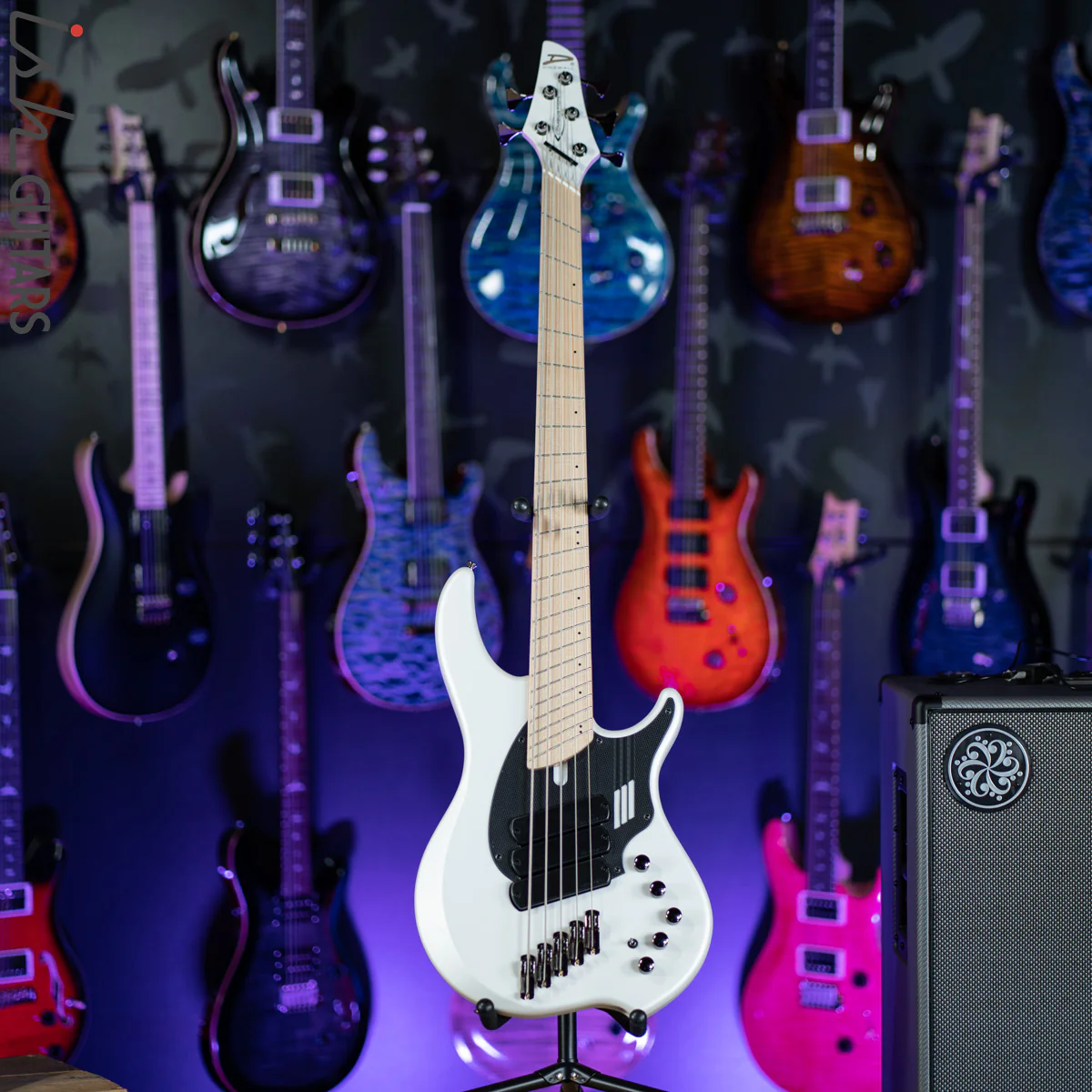 Dingwall NG-3 5-String Bass Ducati White - Image 2
