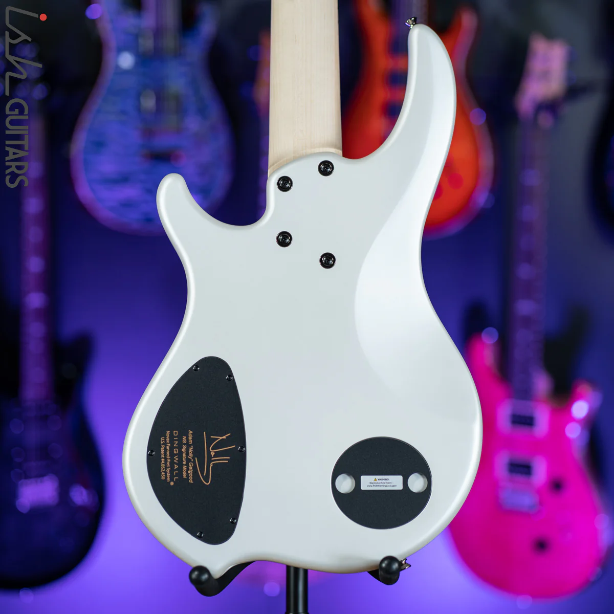 Dingwall NG-3 5-String Bass Ducati White - Image 8