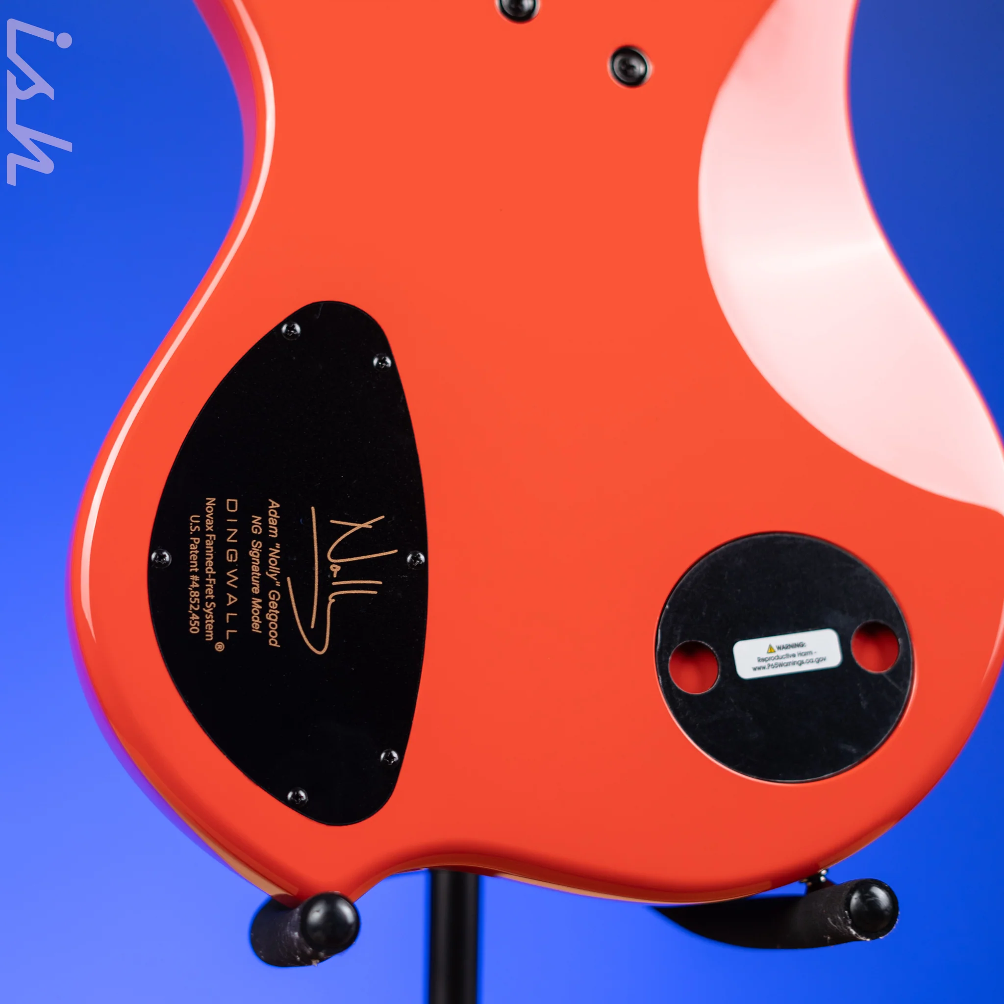 Dingwall NG-3 5-String Bass Fiesta Red - Image 9