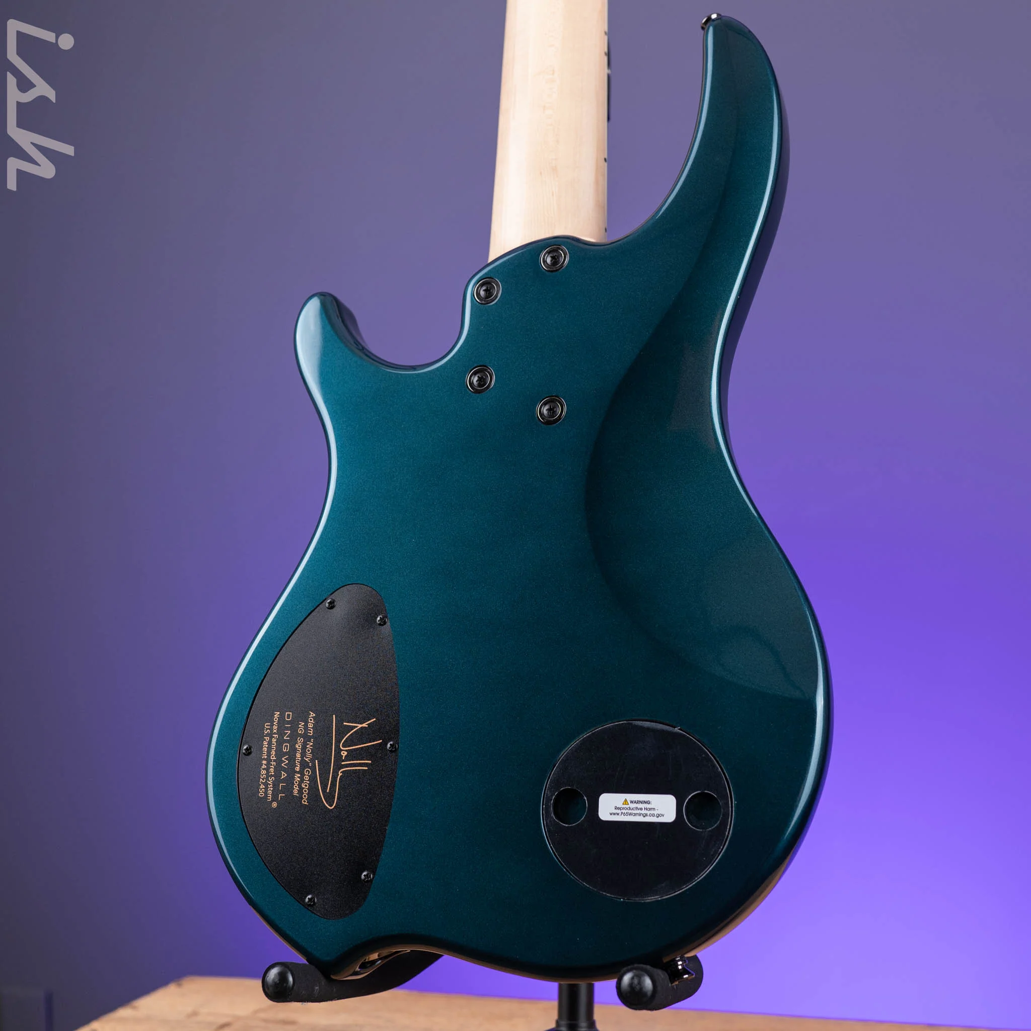 Dingwall NG-3 5-String Bass Guitar Black Forest Green - Image 7