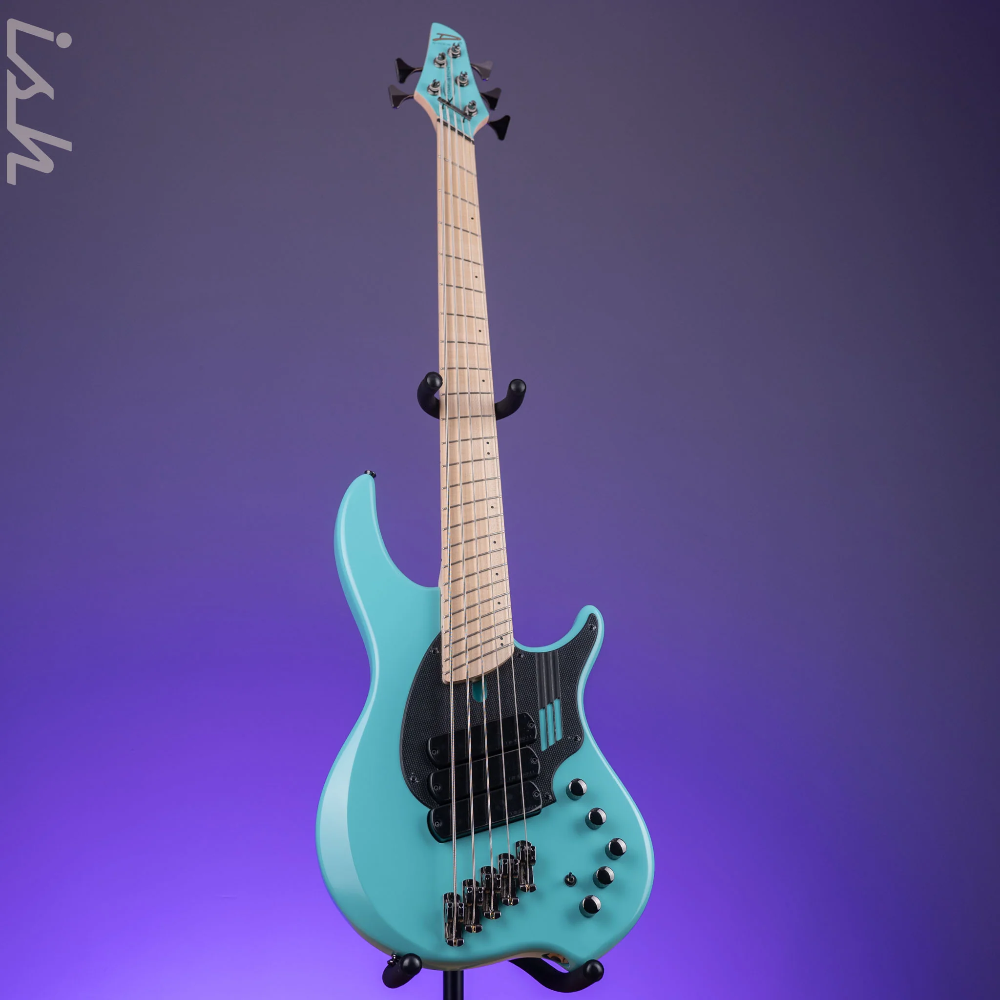 Dingwall NG-3 5-String Bass Guitar Matte Celestial Blue Demo - Image 2