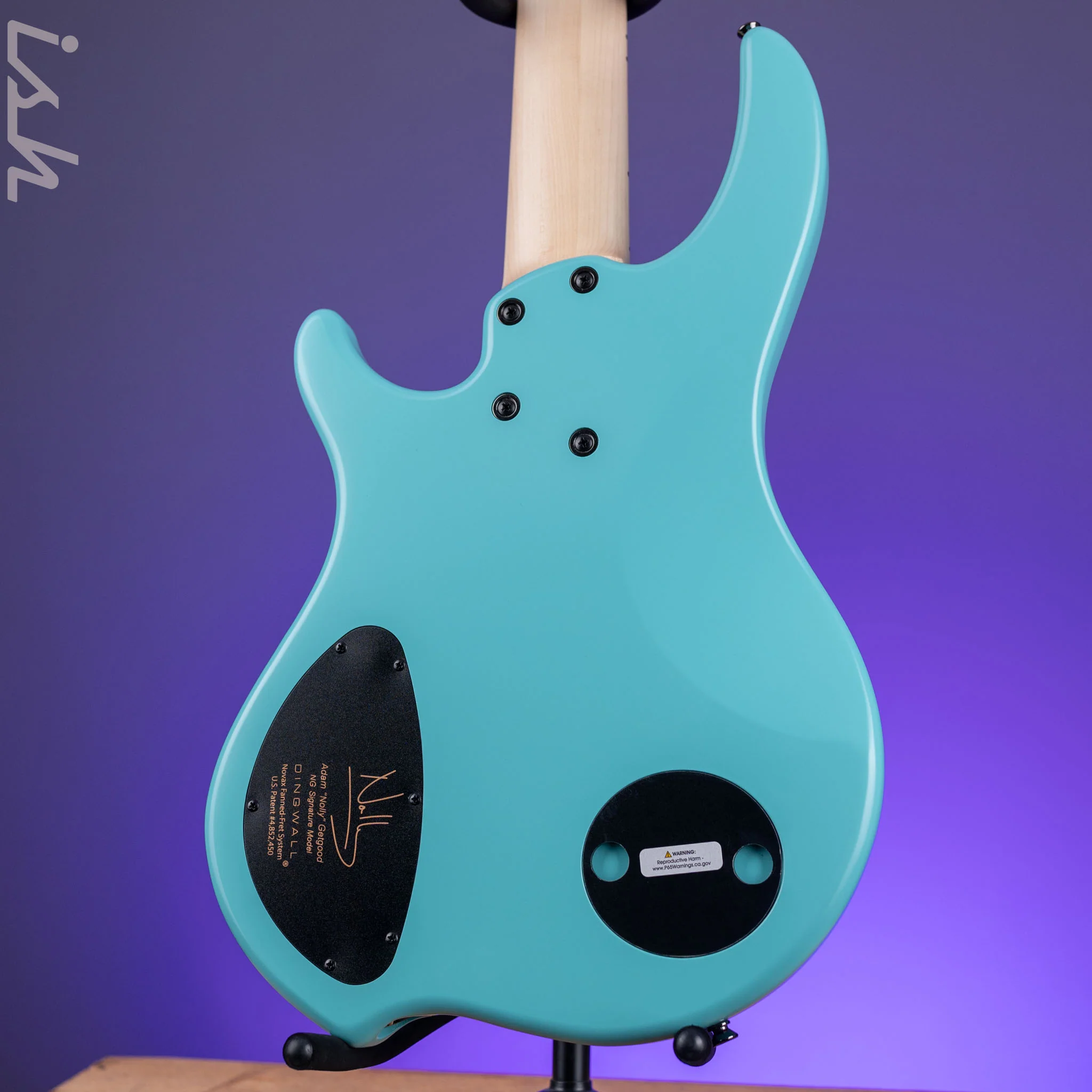 Dingwall NG-3 5-String Bass Guitar Matte Celestial Blue - Image 7