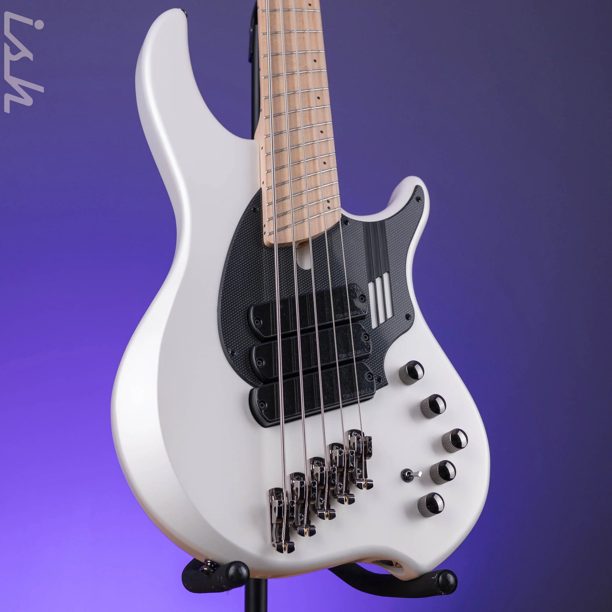 Dingwall NG-3 5-String Bass Matte Ducati Pearl White