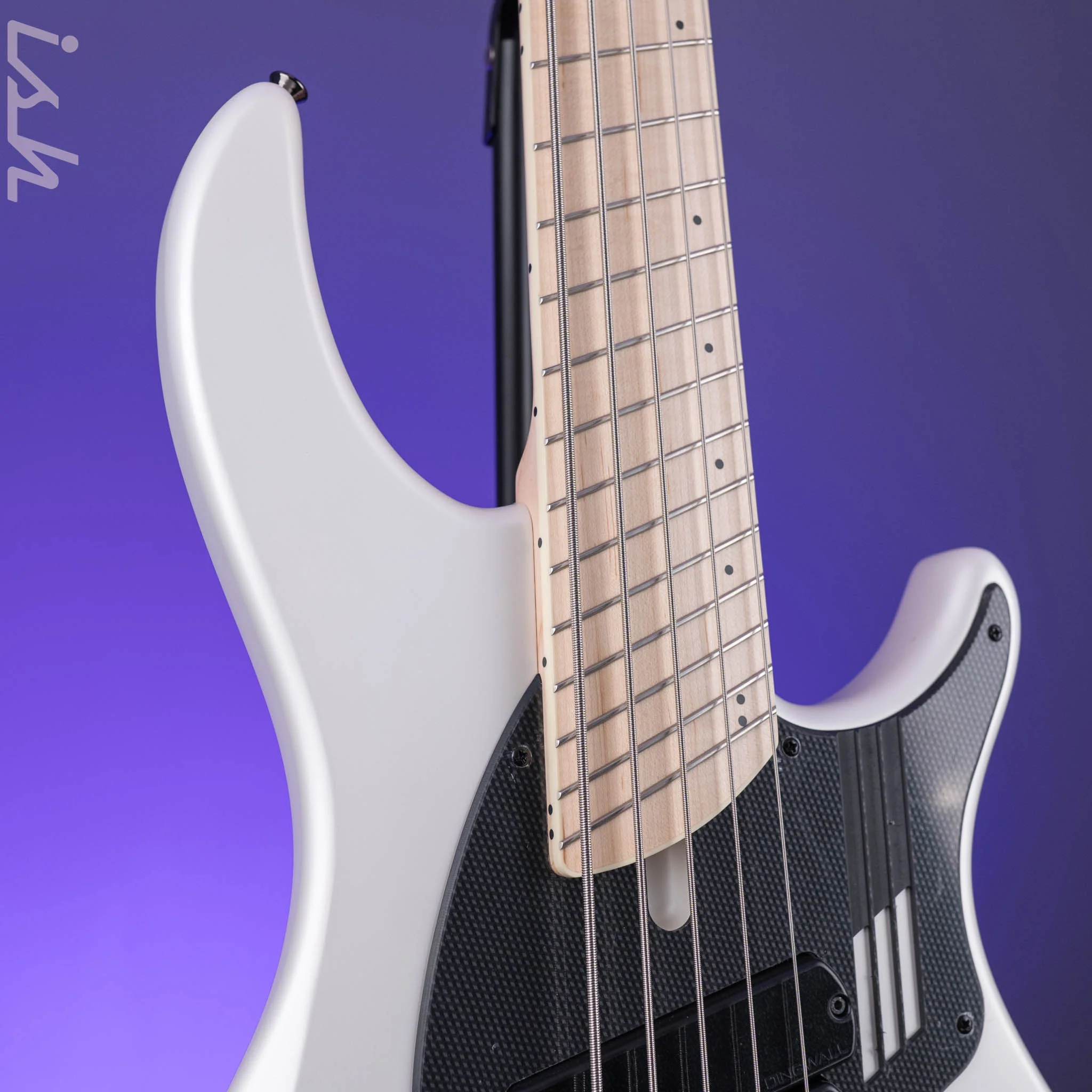 Dingwall NG-3 5-String Bass Matte Ducati Pearl White - Image 3
