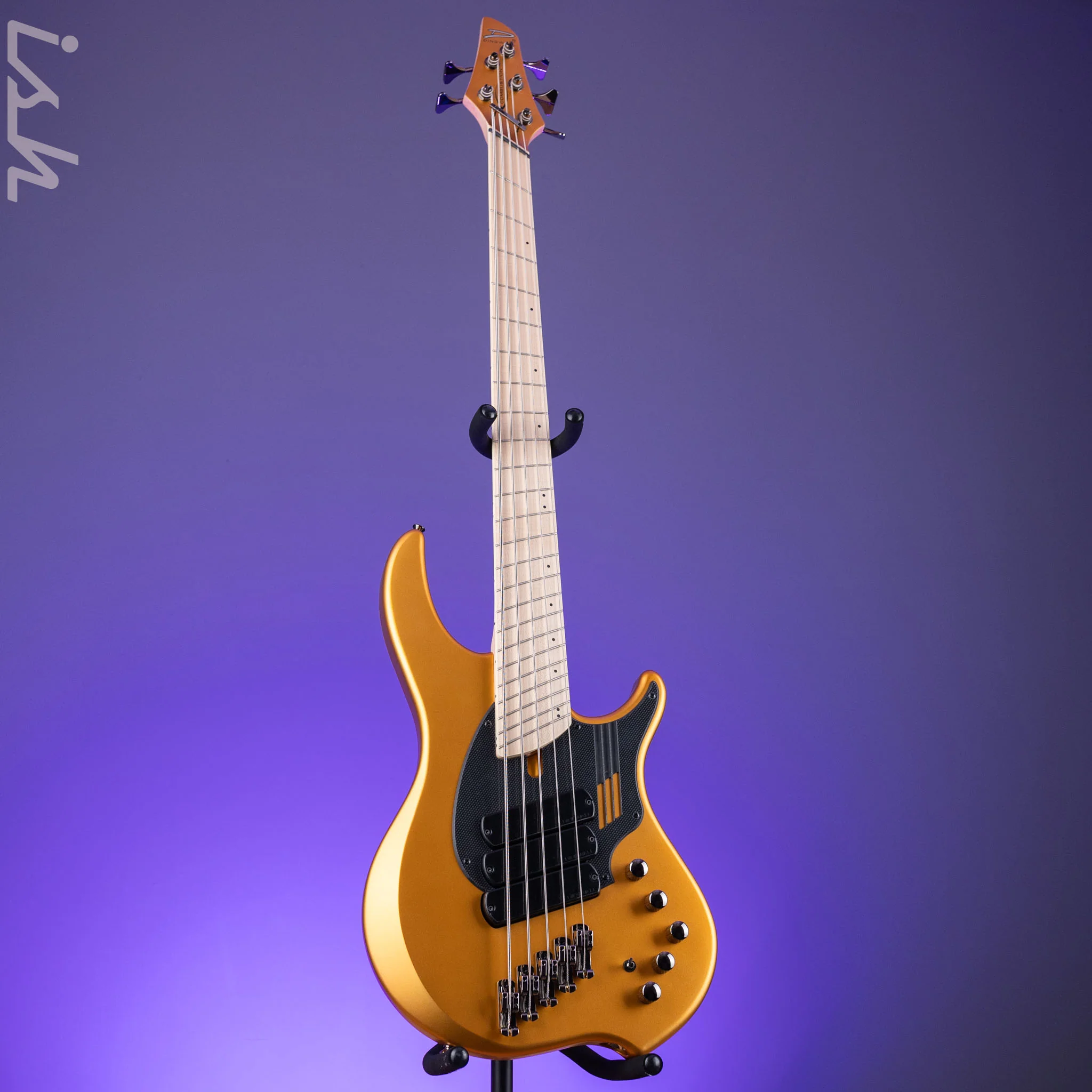 Dingwall NG-3 5-String Bass Matte Gold Metallic - Image 2