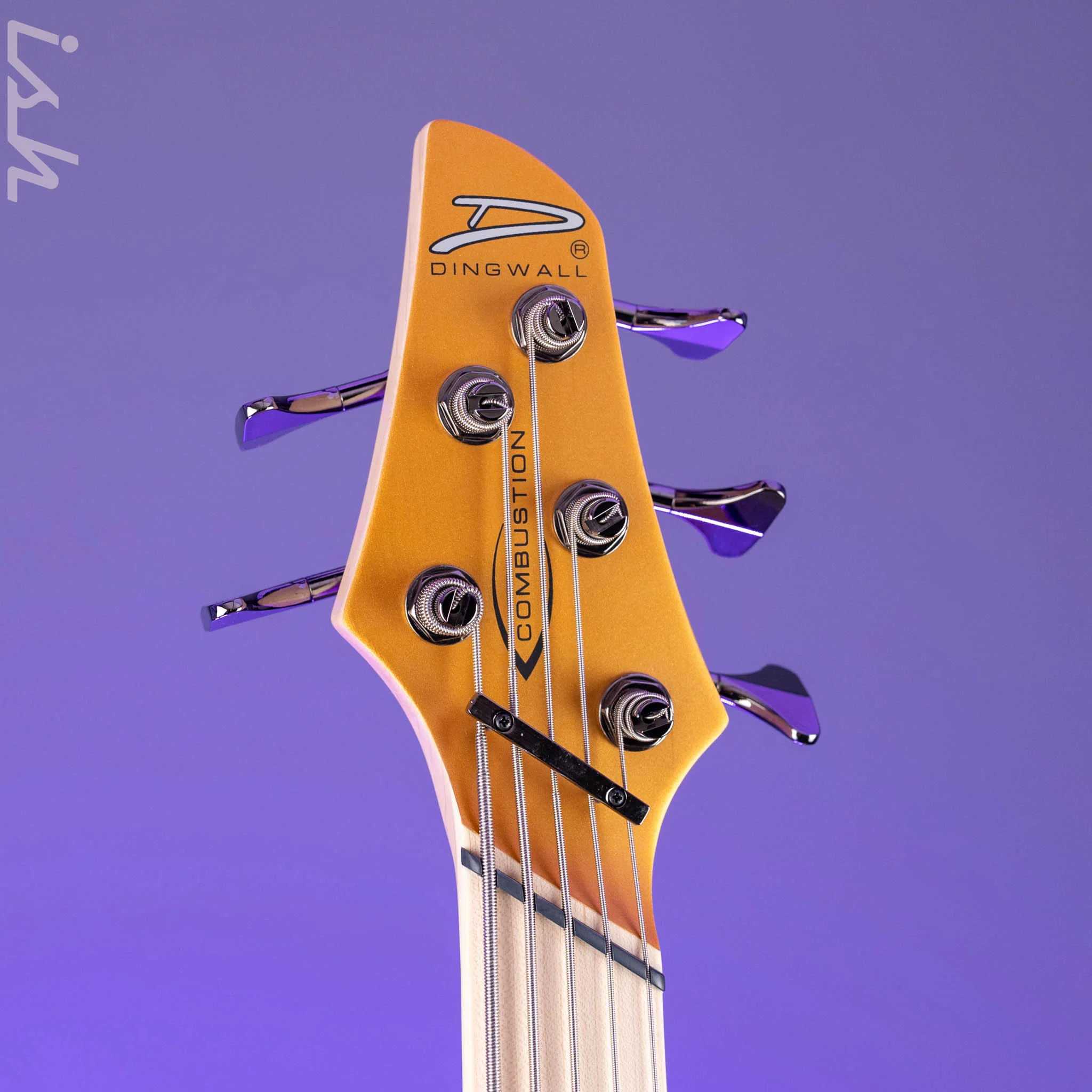 Dingwall NG-3 5-String Bass Matte Gold Metallic - Image 5
