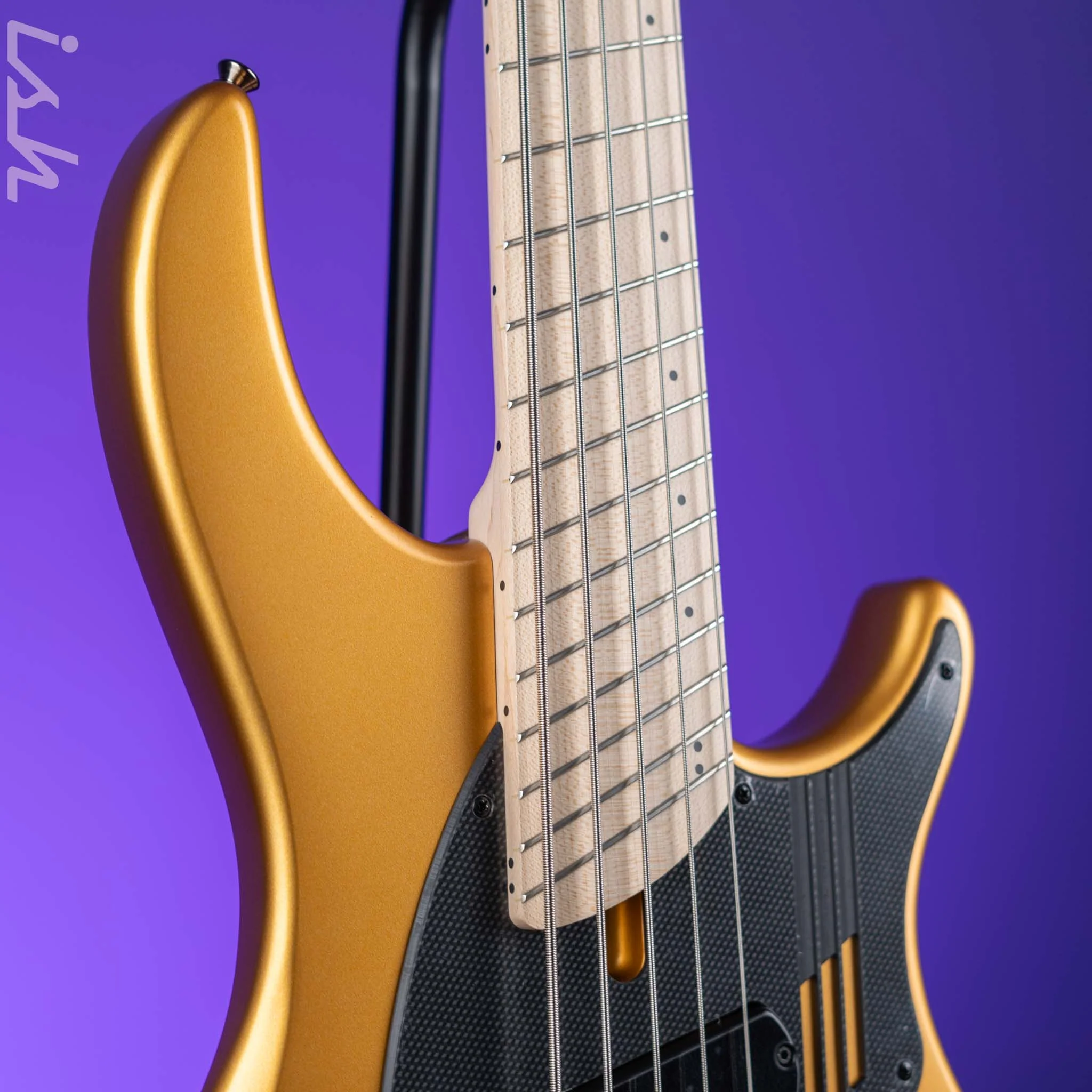 Dingwall NG-3 5-String Bass Matte Gold Metallic - Image 3