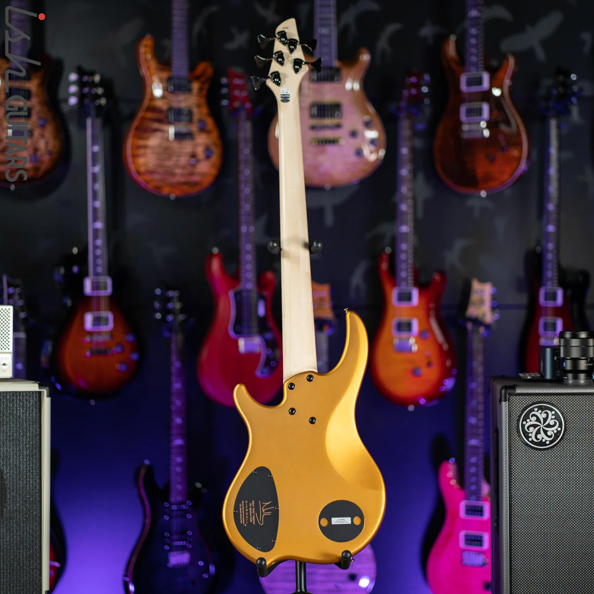 Dingwall NG-3 5-String Bass Matte Gold Metallic Bass - Image 7