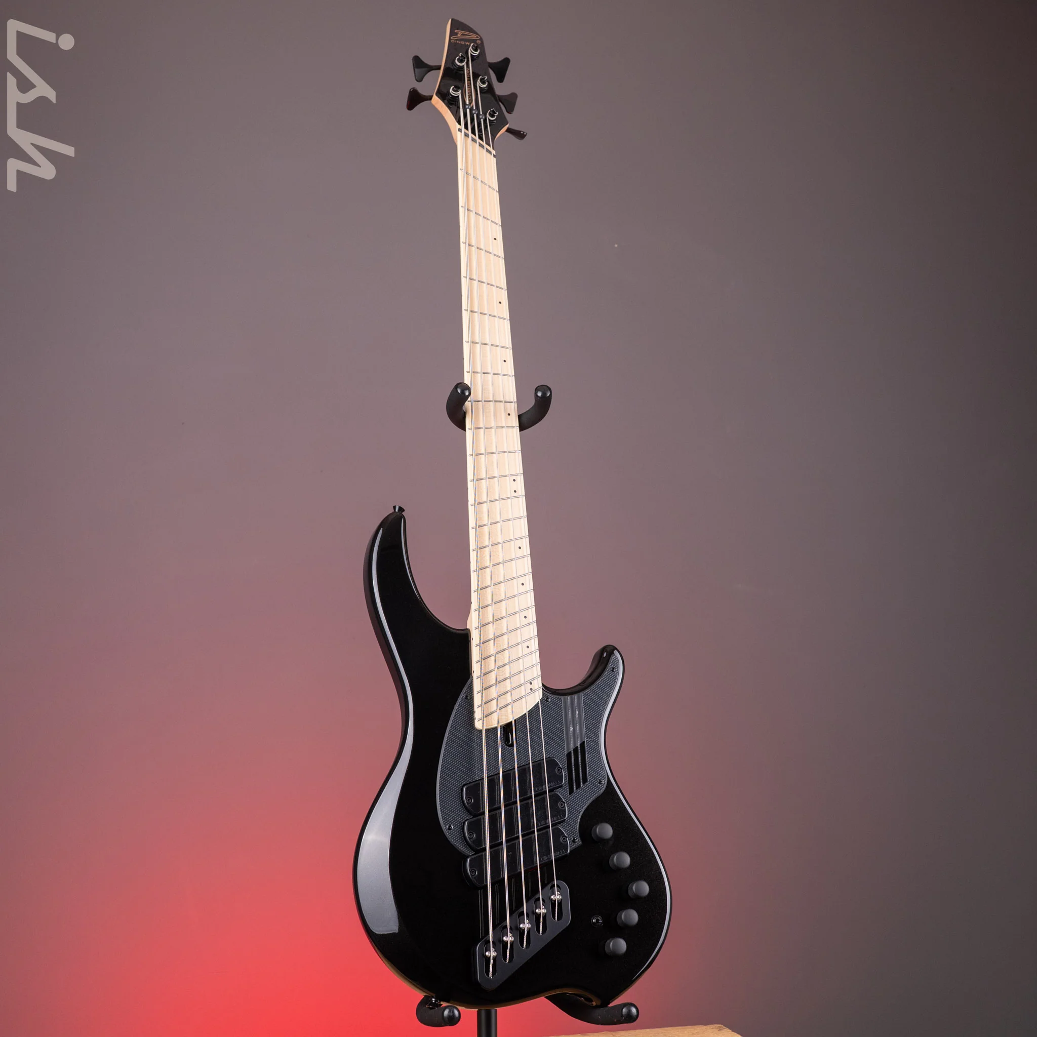 Dingwall NG-3 5-String Bass Metallic Black - Image 2