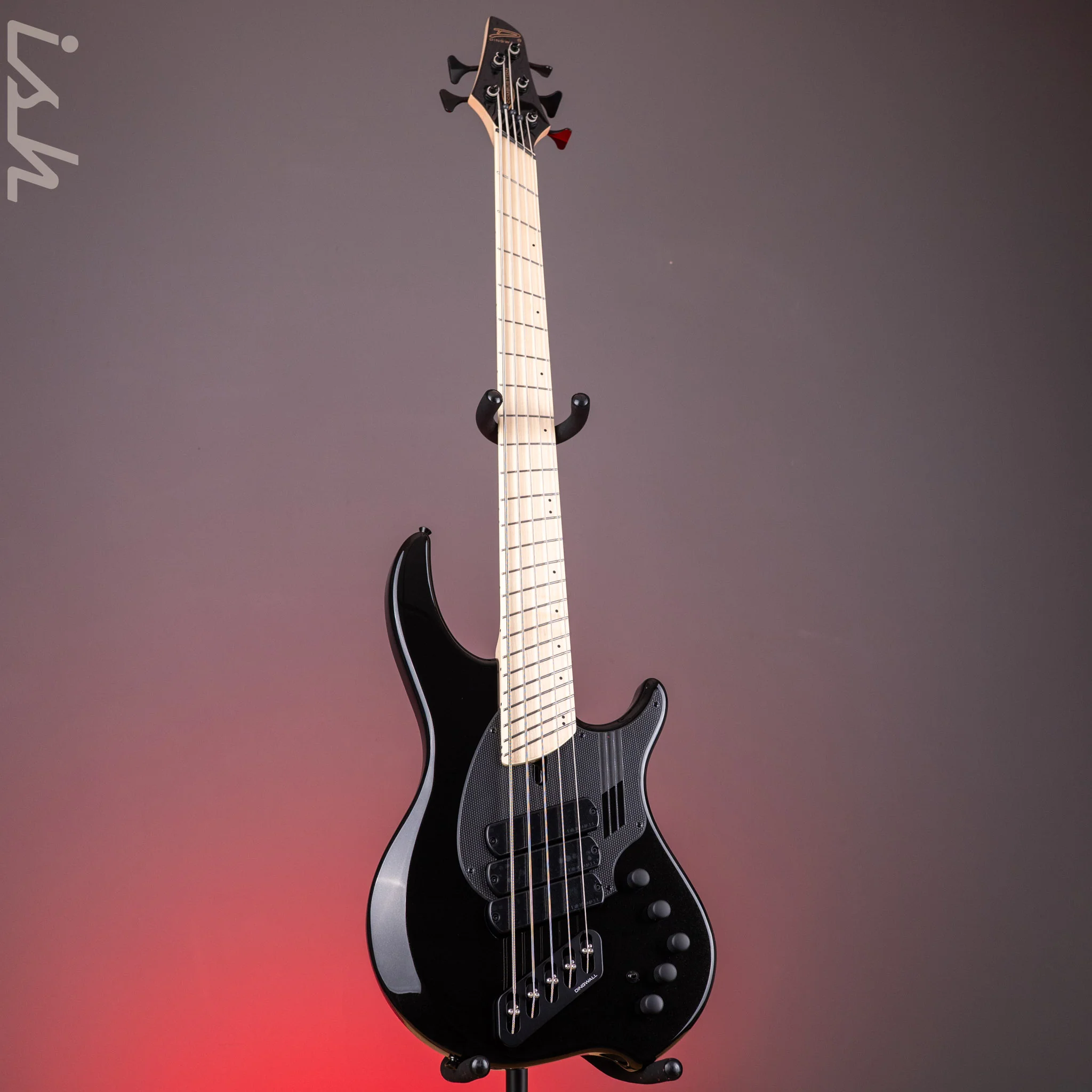 Dingwall NG-3 5-String Bass Metallic Black - Image 2
