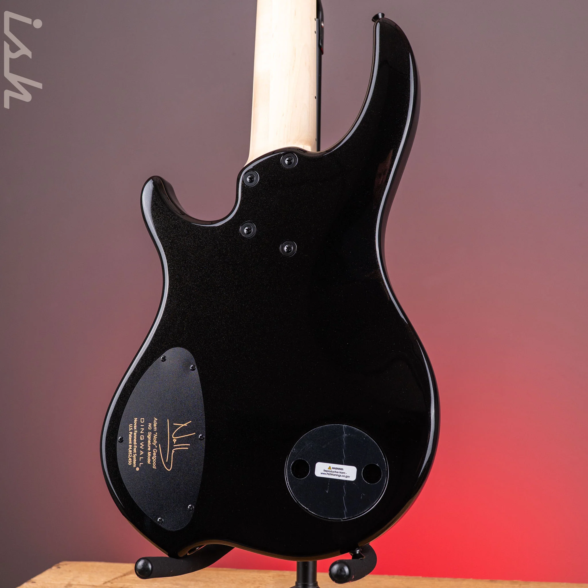 Dingwall NG-3 5-String Bass Metallic Black - Image 9