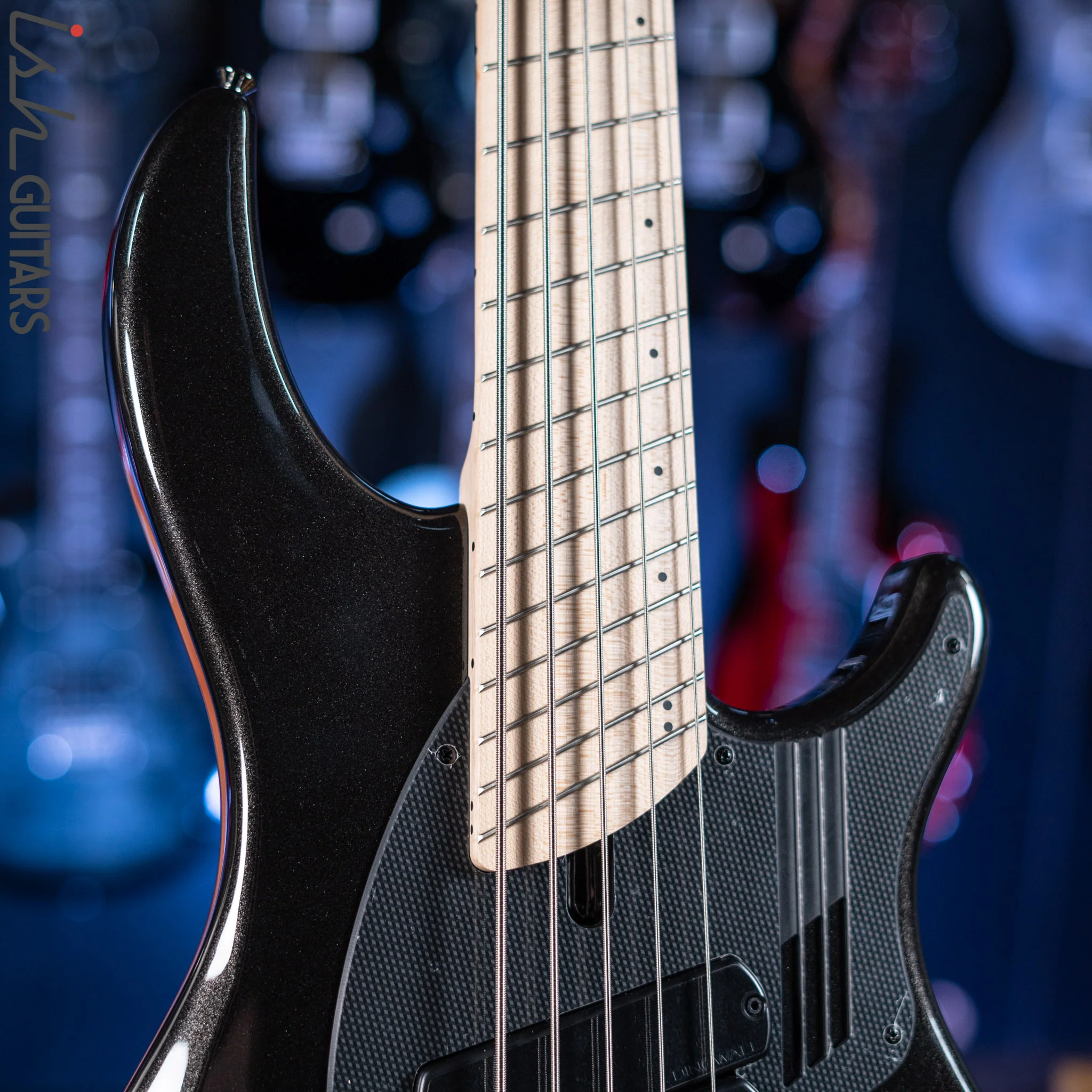 Dingwall NG-3 5-String Bass Metallic Black Gloss - Image 3