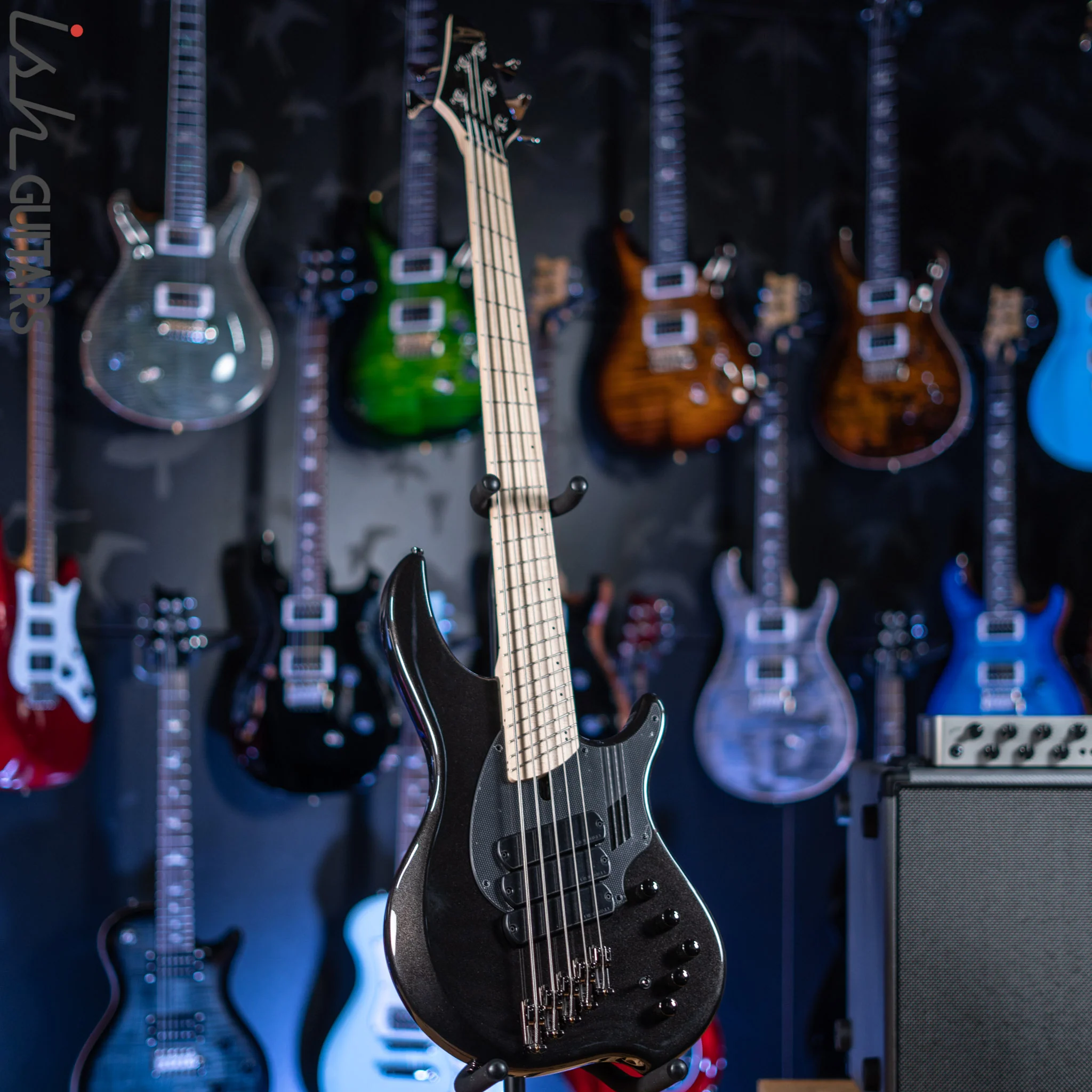 Dingwall NG-3 5-String Bass Metallic Black Gloss - Image 2