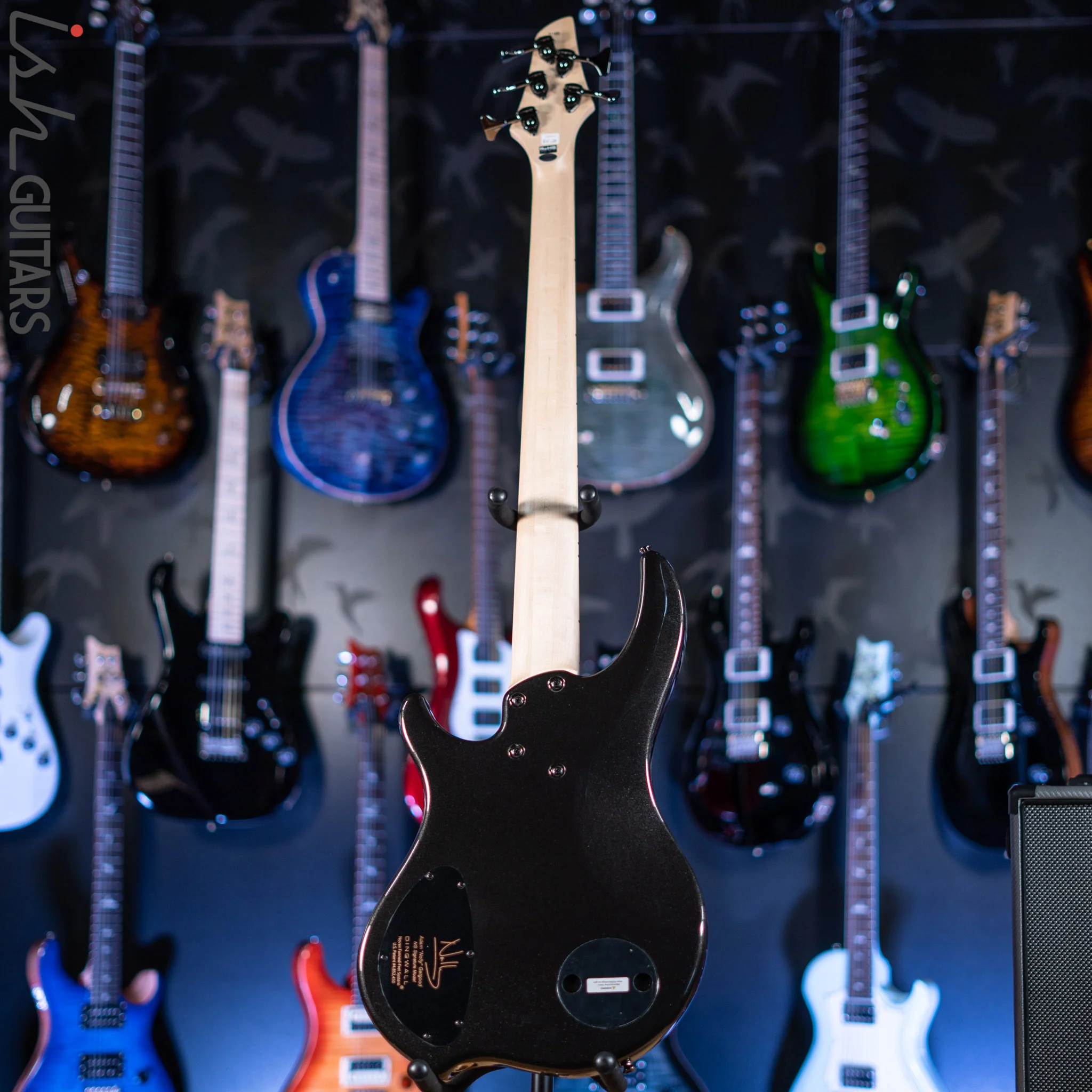 Dingwall NG-3 5-String Bass Metallic Black Gloss - Image 7