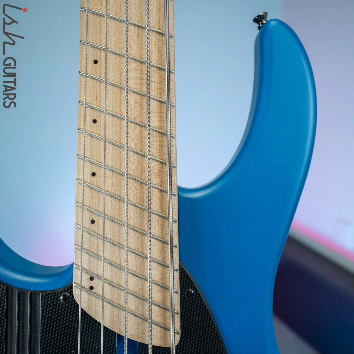 Dingwall NG-3 5-String Left-Handed Bass Laguna Seca Blue - Image 3