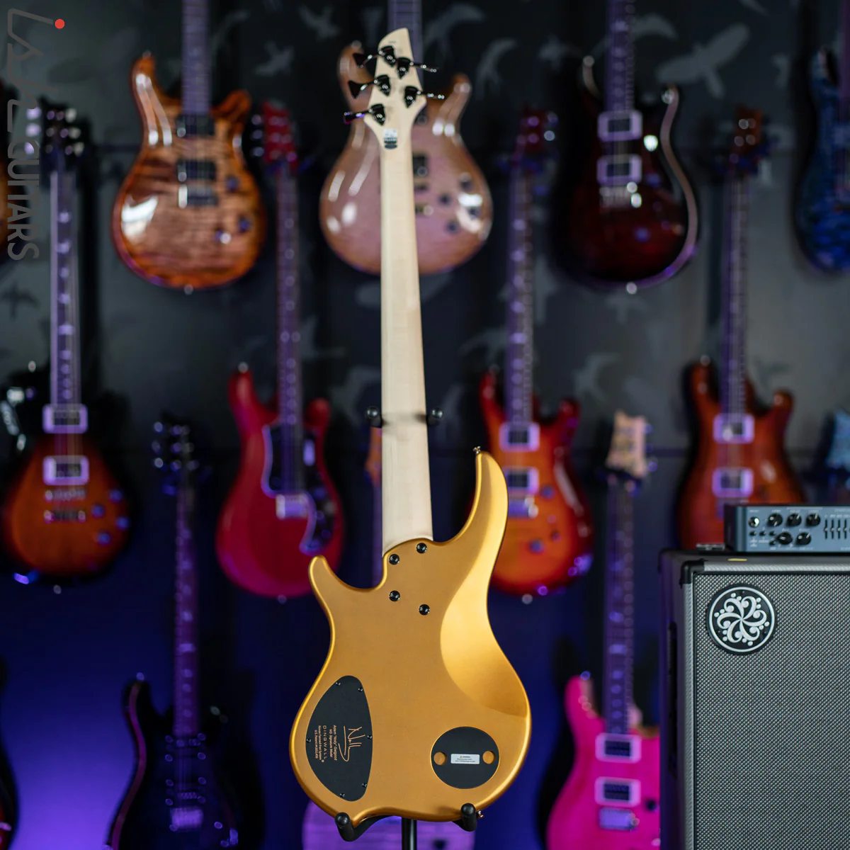 Dingwall NG-3 5-String Matte Gold Metallic Bass - Image 7