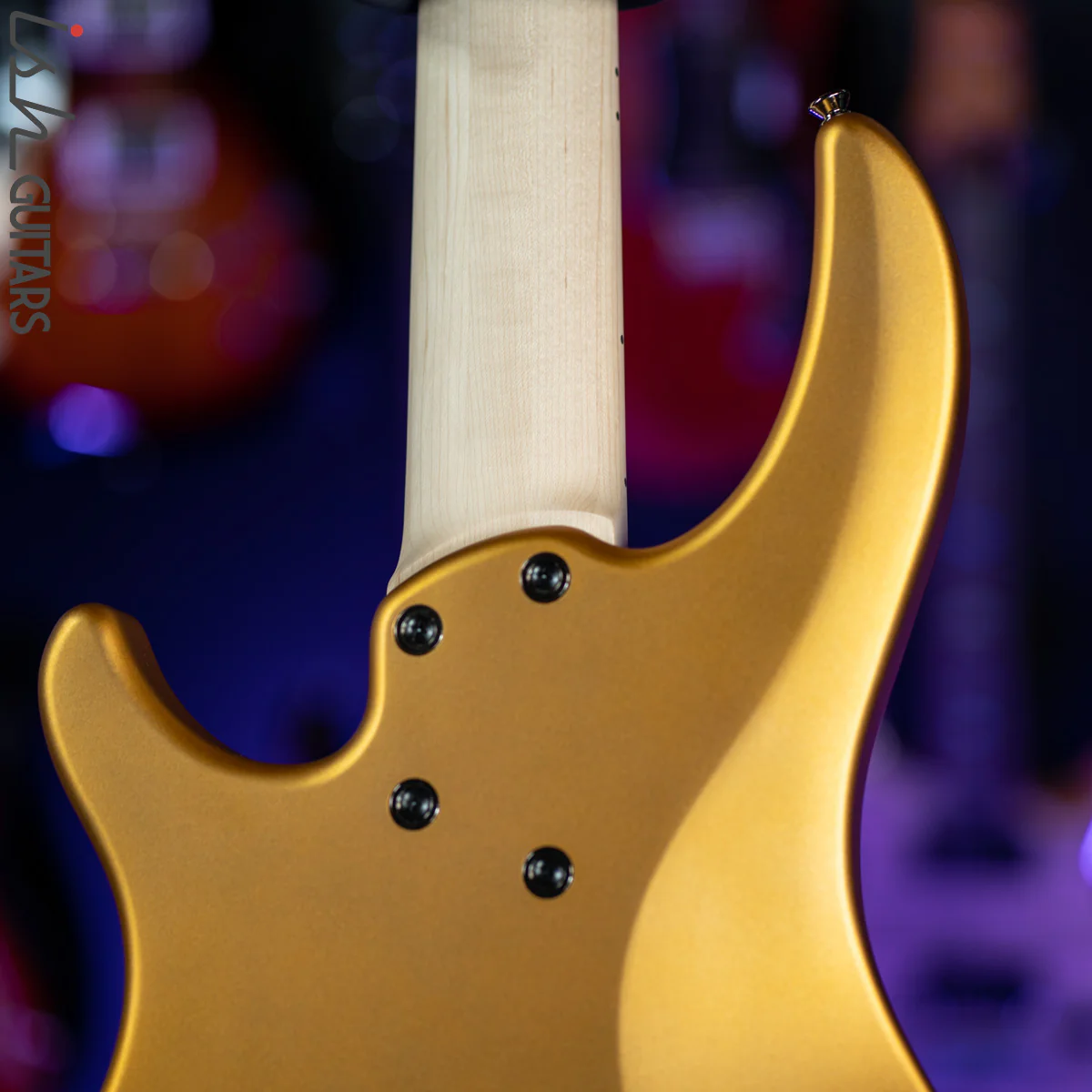 Dingwall NG-3 5-String Matte Gold Metallic Bass - Image 9