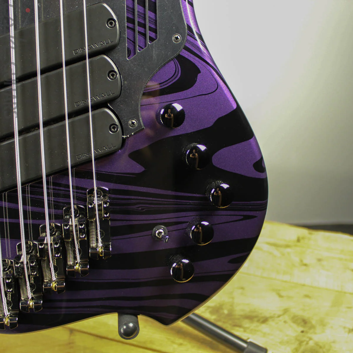 Dingwall NG-3 5-String Purple Metallic Swirl B-STOCK - Image 3