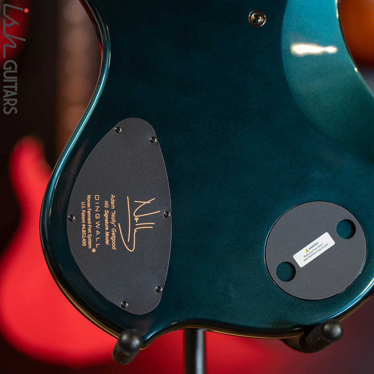 Dingwall NG-3 6-String Bass Black Forest Green - Image 9