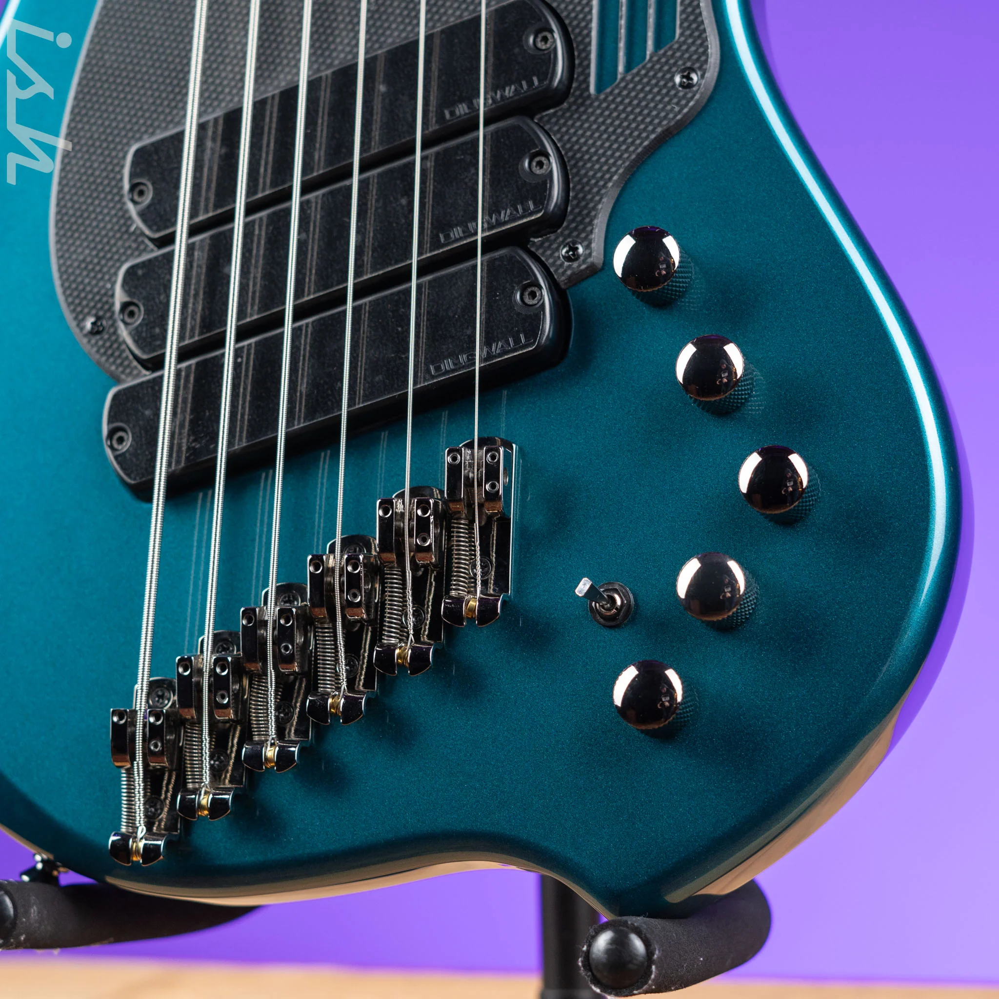 Dingwall NG-3 6-String Bass Black Forest Green - Image 4