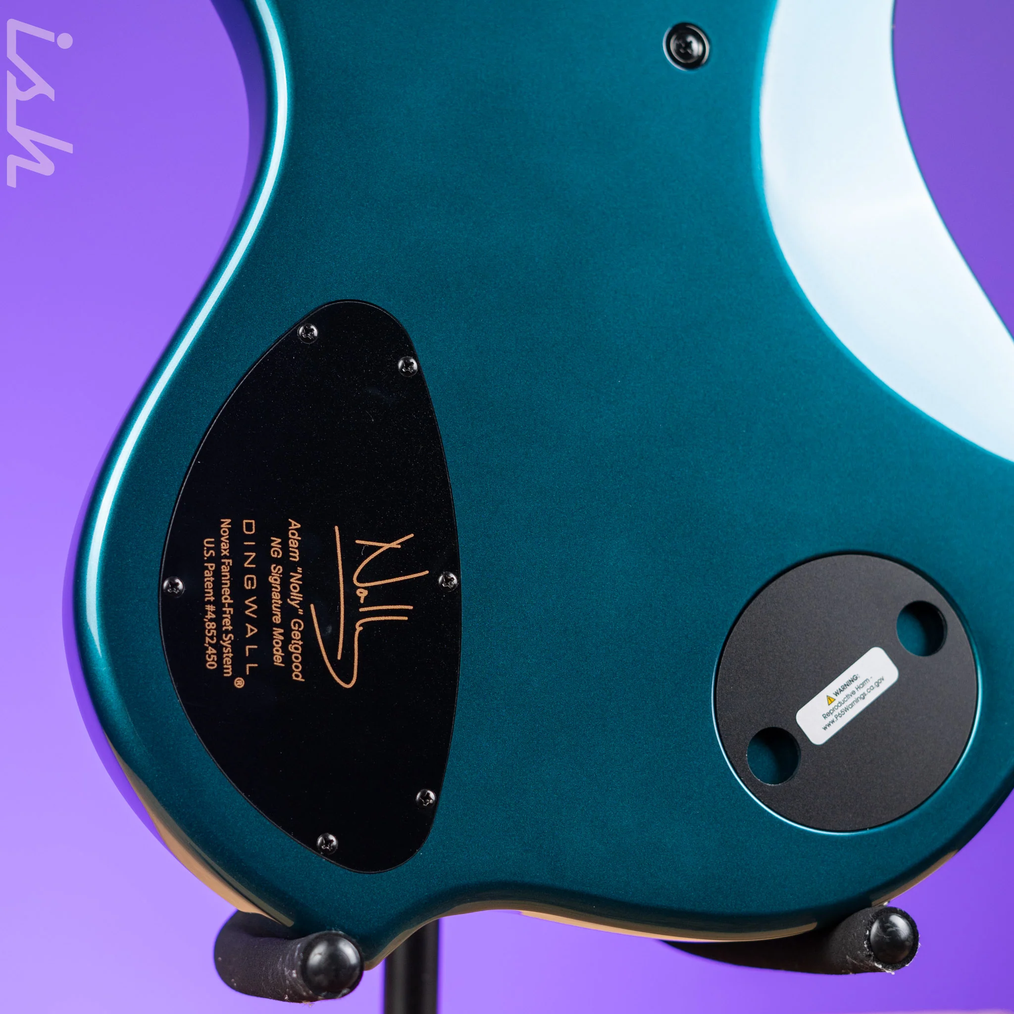 Dingwall NG-3 6-String Bass Black Forest Green - Image 9