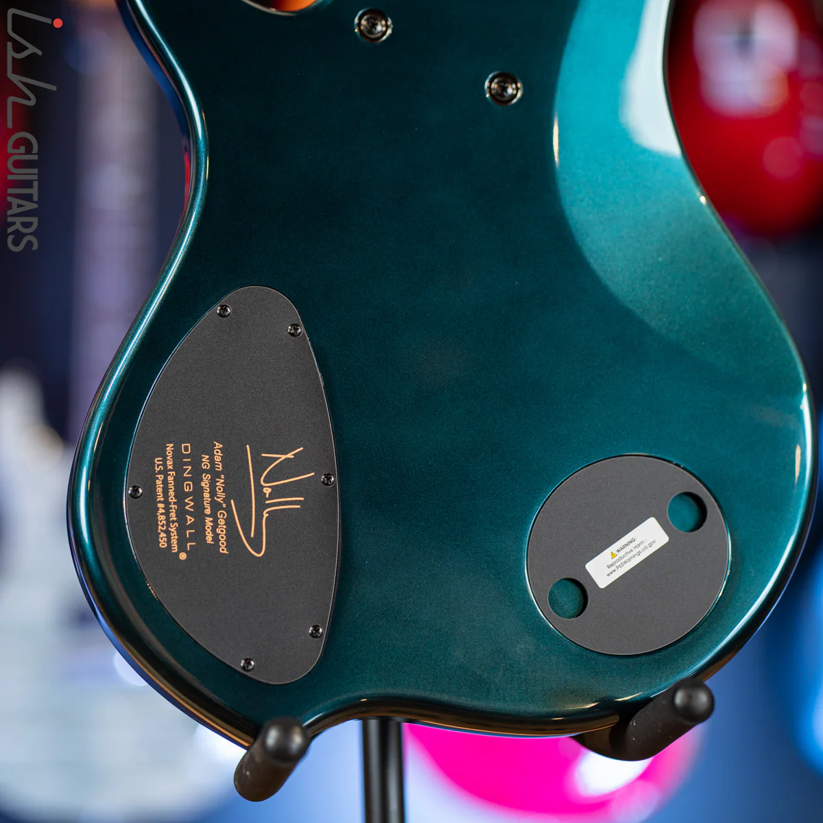Dingwall NG-3 6-String Bass Black Forest Green - Image 9