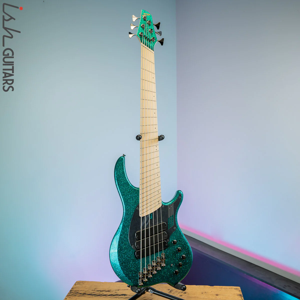 Dingwall NG-3 6-String Bass Gloss Aquamarine Metalflake - Image 2