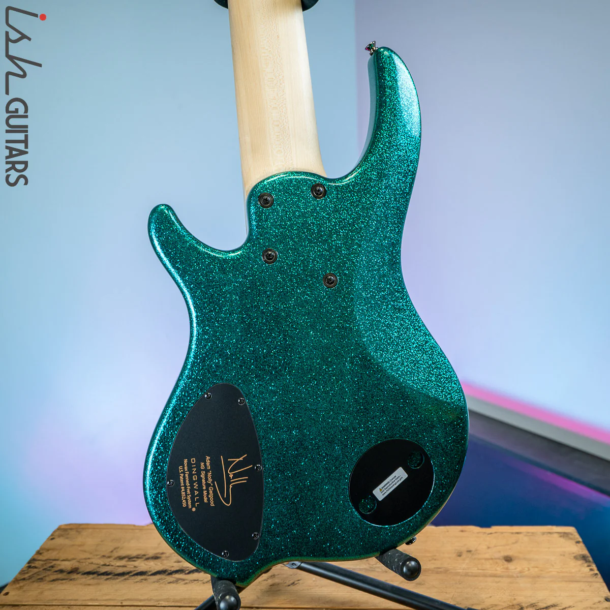 Dingwall NG-3 6-String Bass Gloss Aquamarine Metalflake - Image 8
