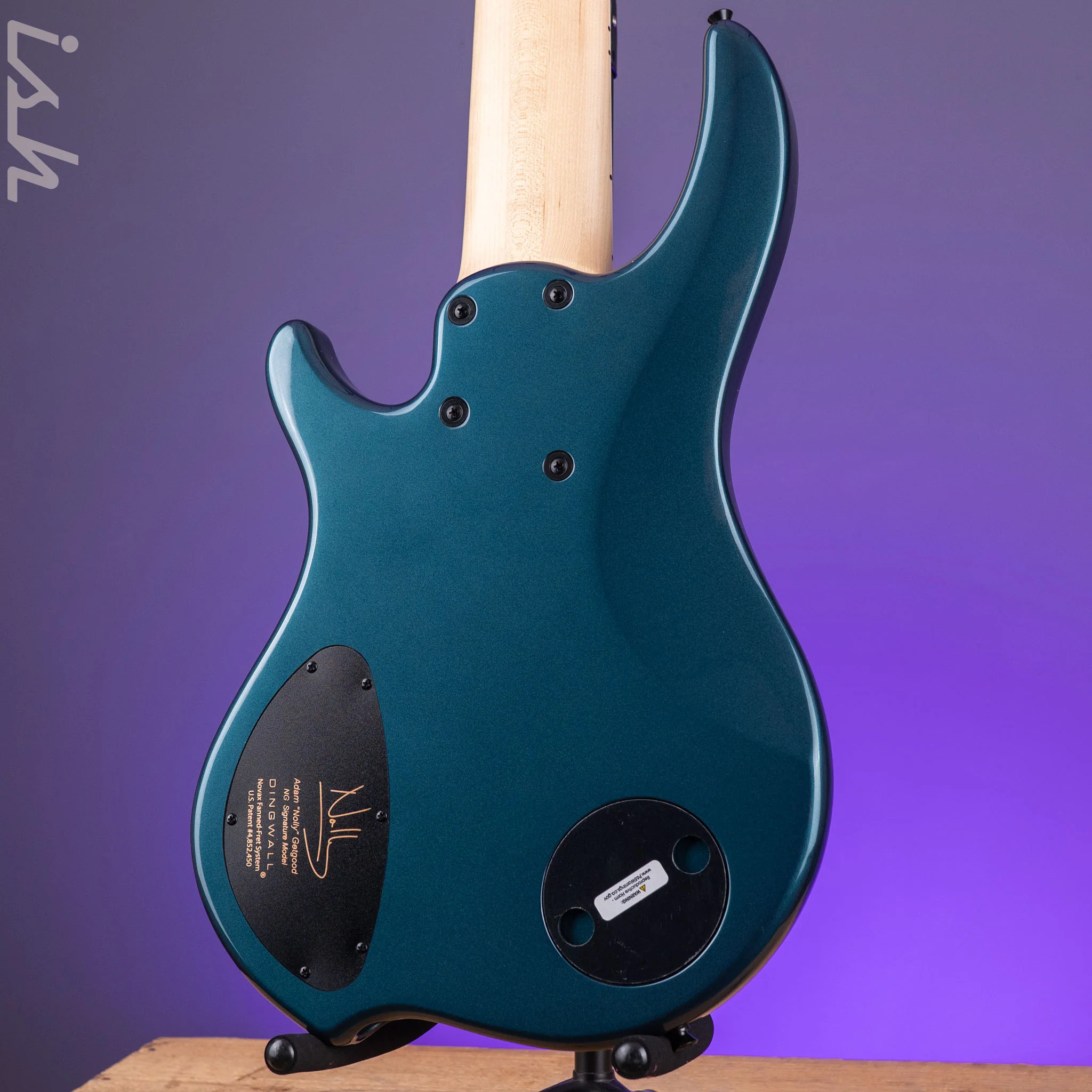 Dingwall NG-3 6-String Bass Gloss Blackforest Green - Image 9