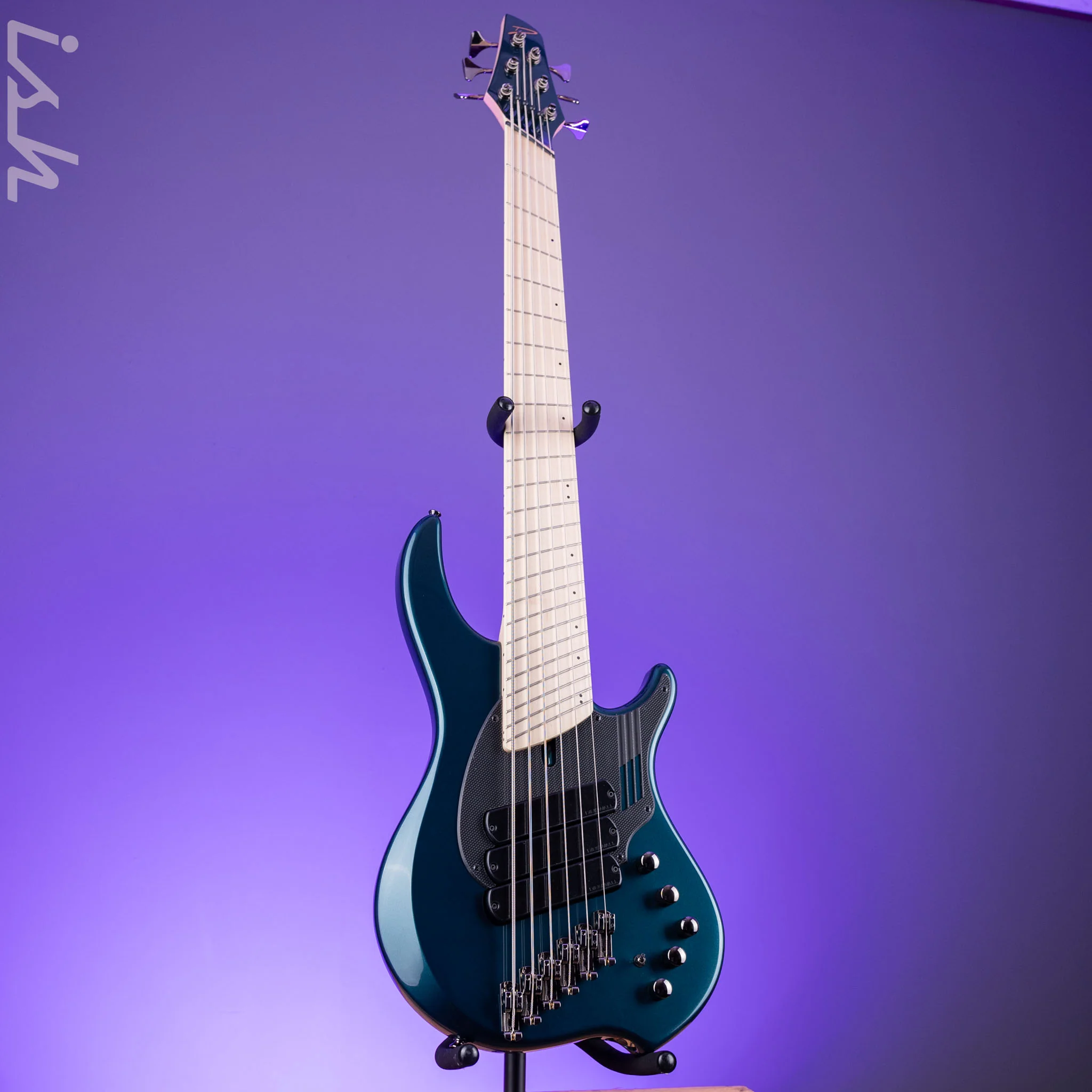 Dingwall NG-3 6-String Bass Guitar Black Forest Green - Image 2