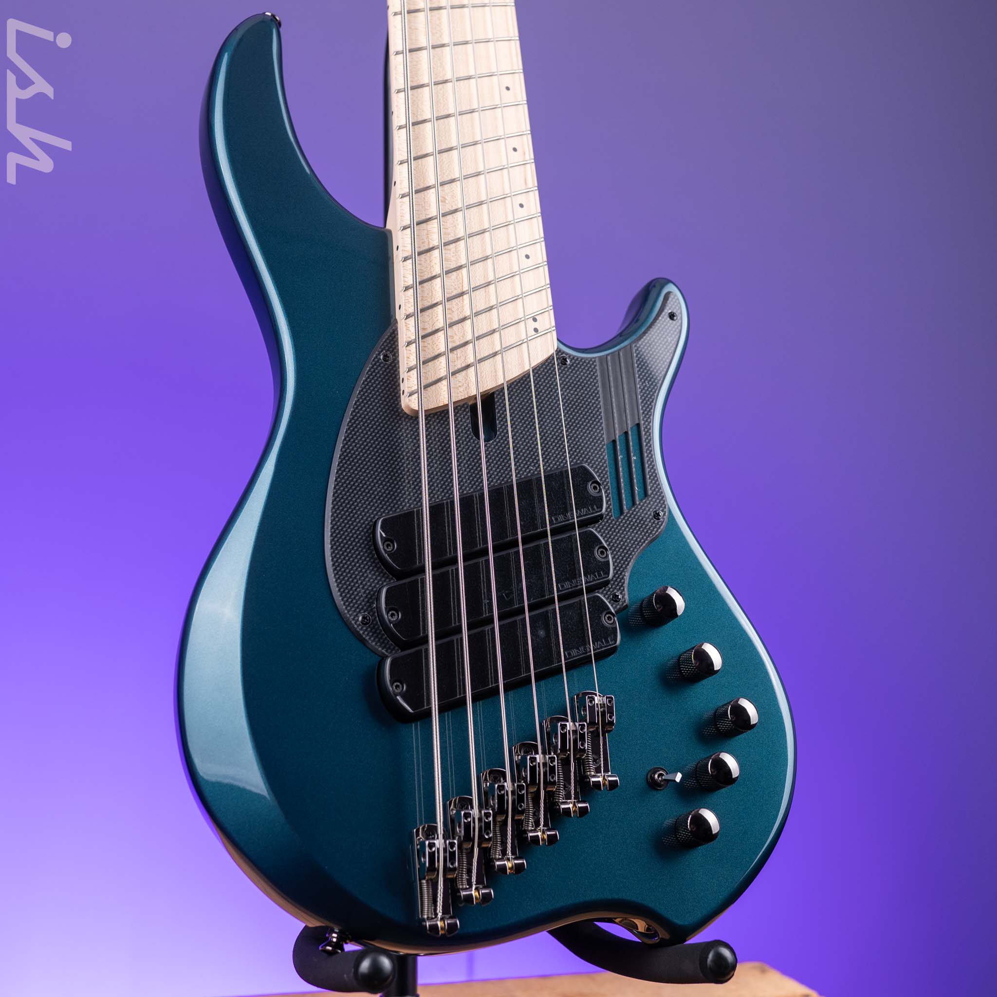 Dingwall NG-3 6-String Bass Guitar Black Forest Green