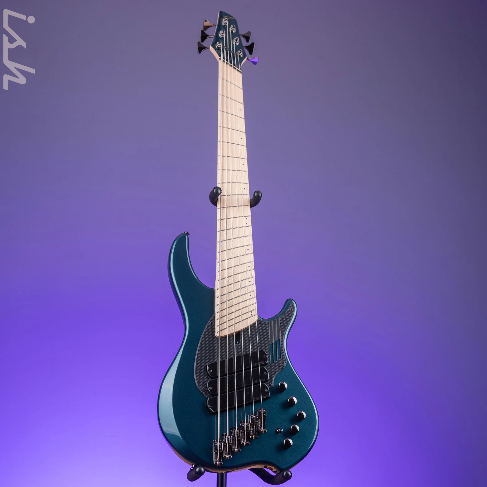 Dingwall NG-3 6-String Bass Guitar Black Forest Green - Image 2