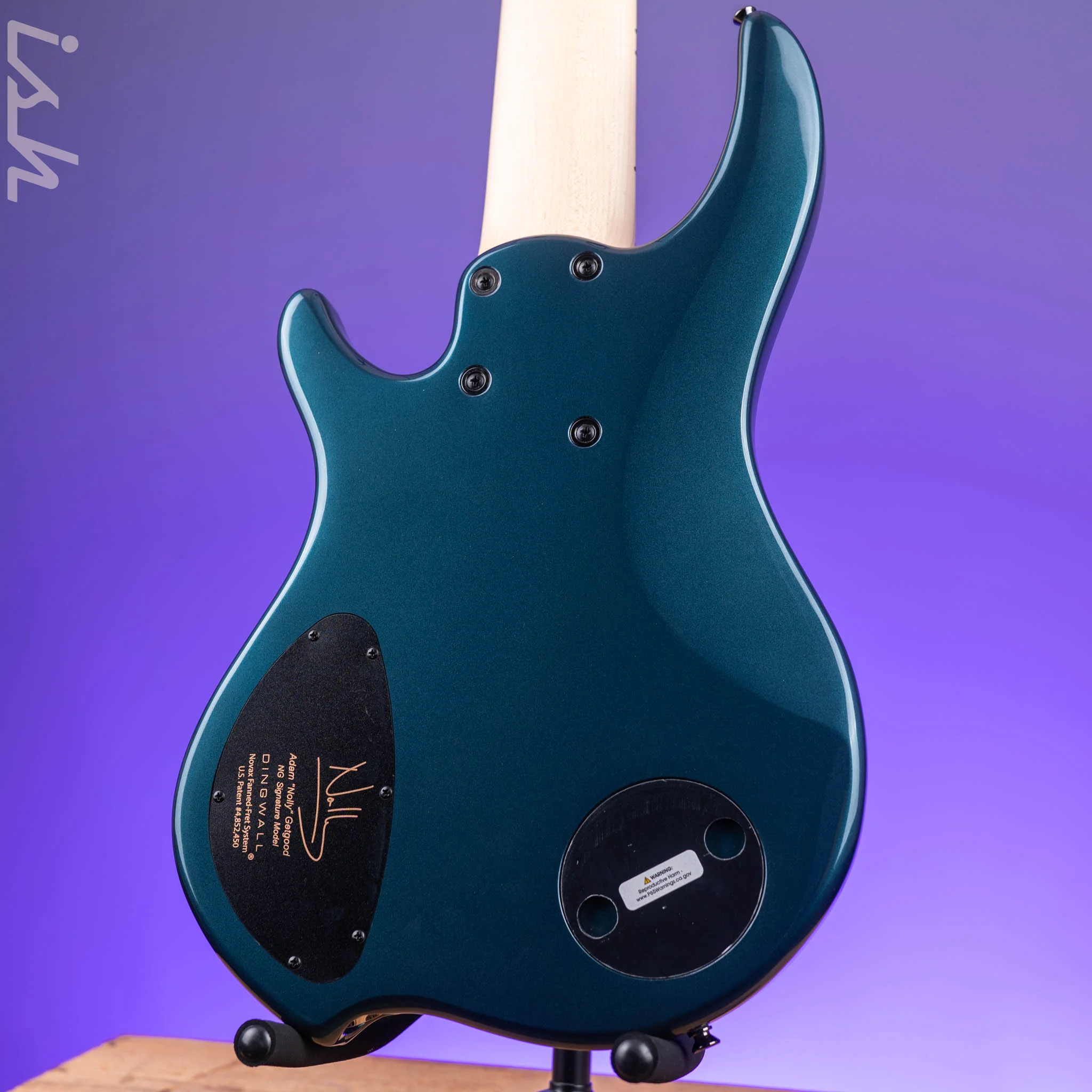Dingwall NG-3 6-String Bass Guitar Black Forest Green - Image 7