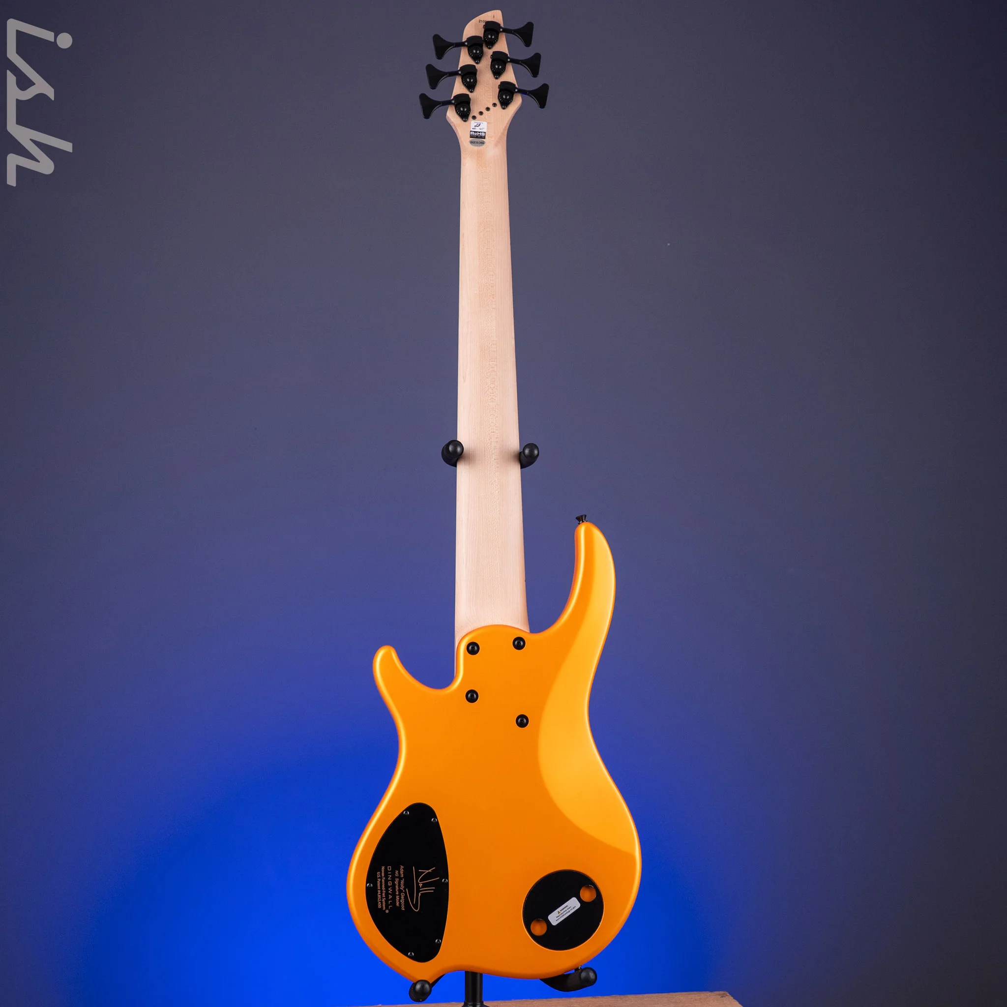 Dingwall NG-3 6-String Bass Lamborghini Orange Matte - Image 8
