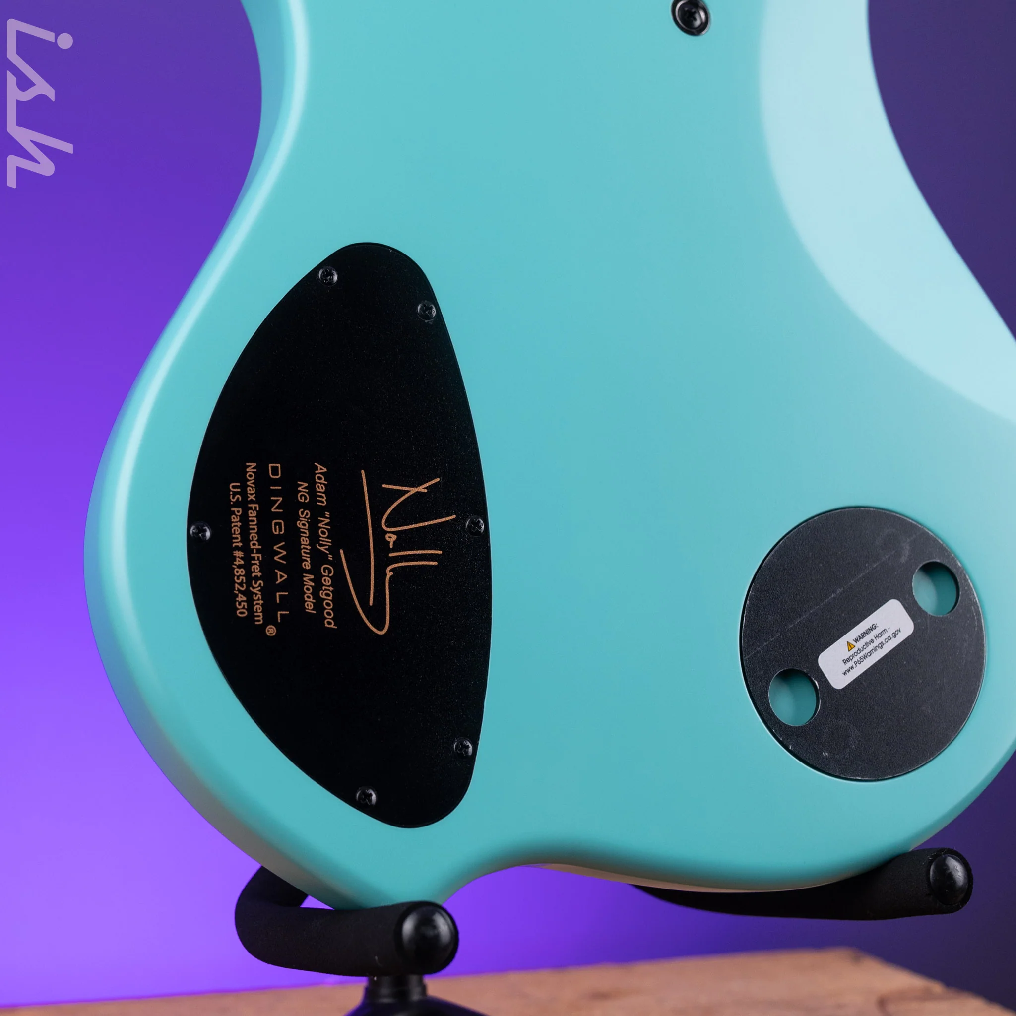 Dingwall NG-3 6-String Bass Matte Celestial Blue - Image 9