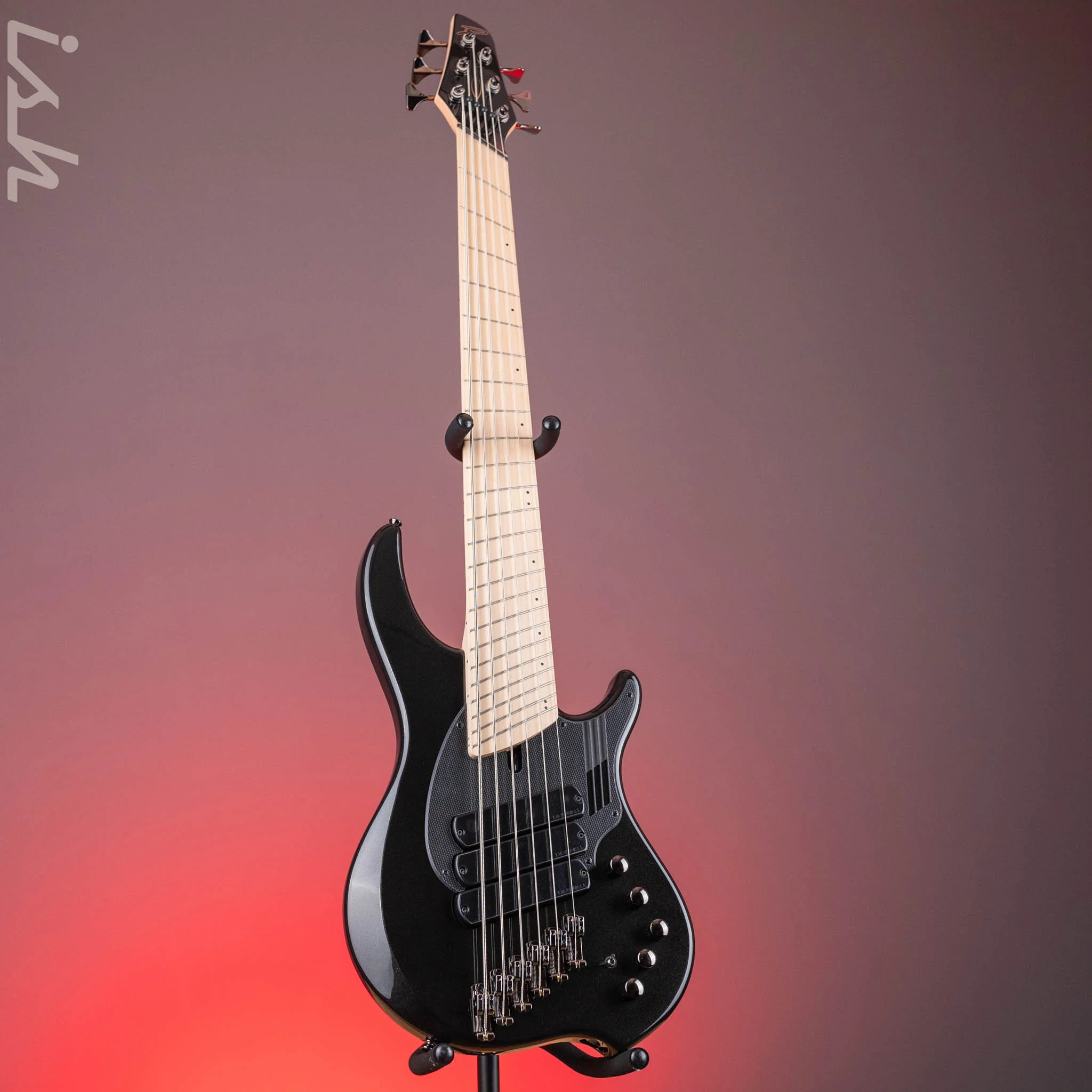Dingwall NG-3 6-String Bass Metallic Black - Image 2