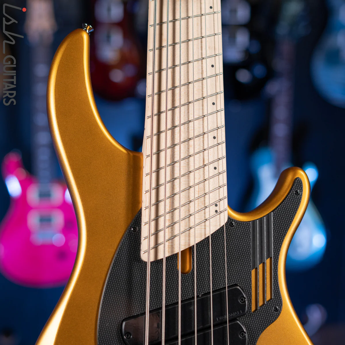 Dingwall NG-3 6-String Bass Metallic Gold Matte - Image 3