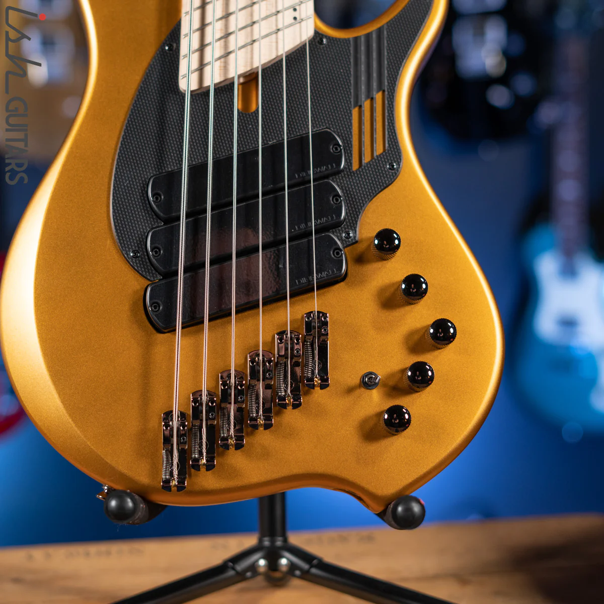 Dingwall NG-3 6-String Bass Metallic Gold Matte - Image 4