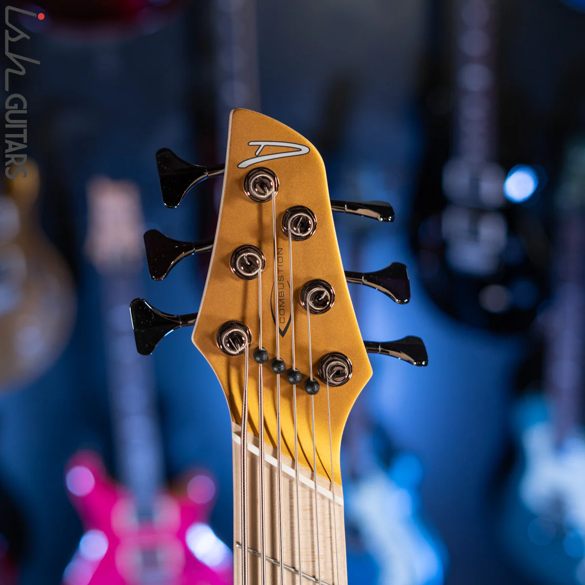 Dingwall NG-3 6-String Bass Metallic Gold Matte - Image 6