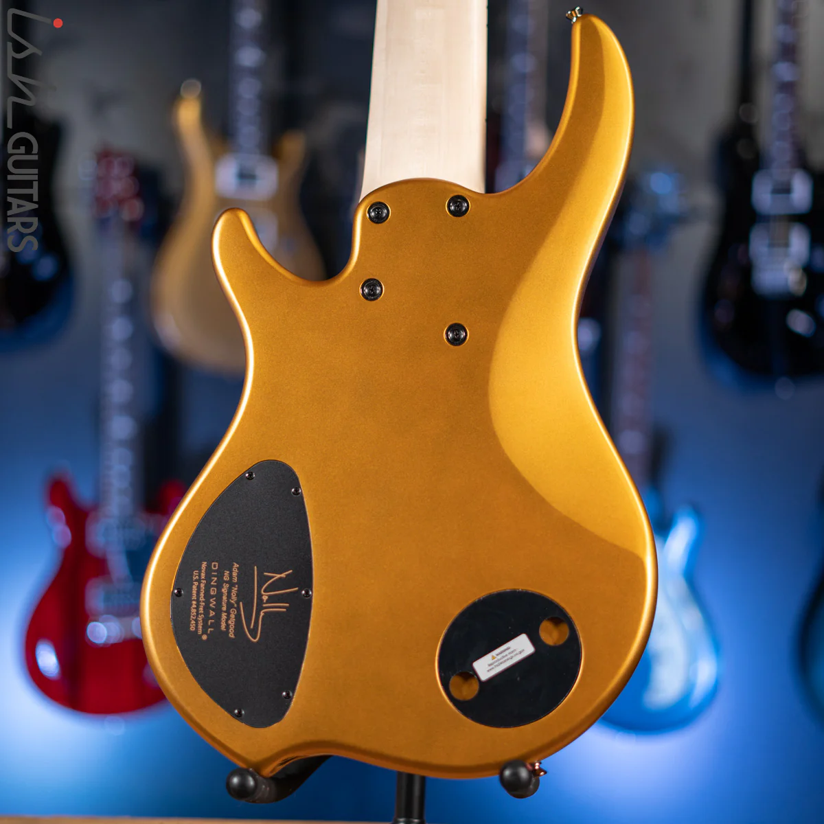 Dingwall NG-3 6-String Bass Metallic Gold Matte - Image 8