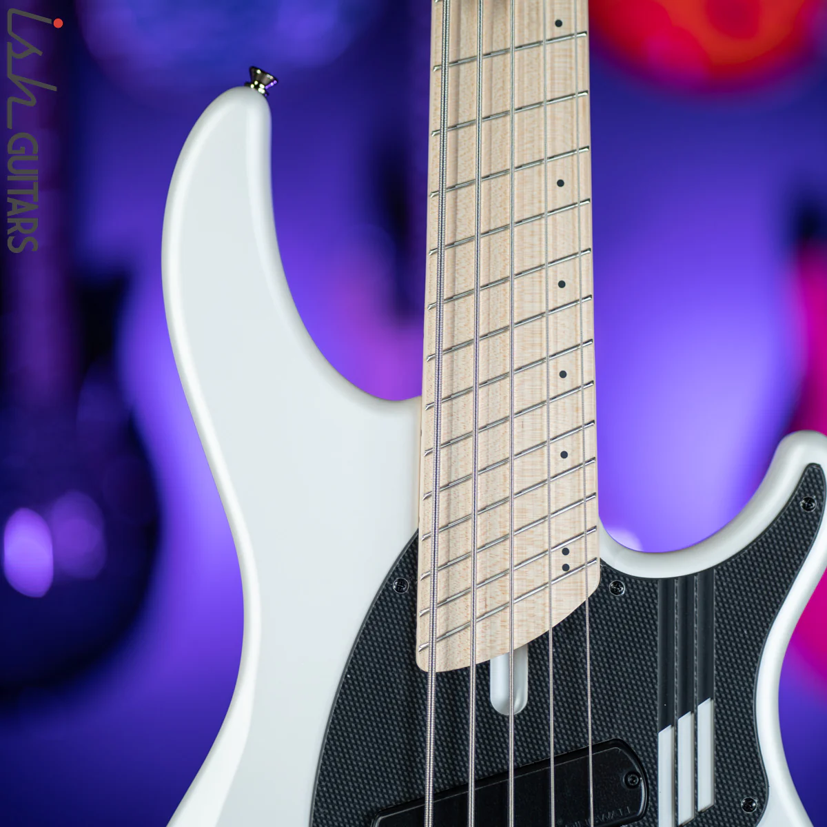 Dingwall NG-3 5-String Adam “Nolly” Getgood Signature Ducati White - Image 3