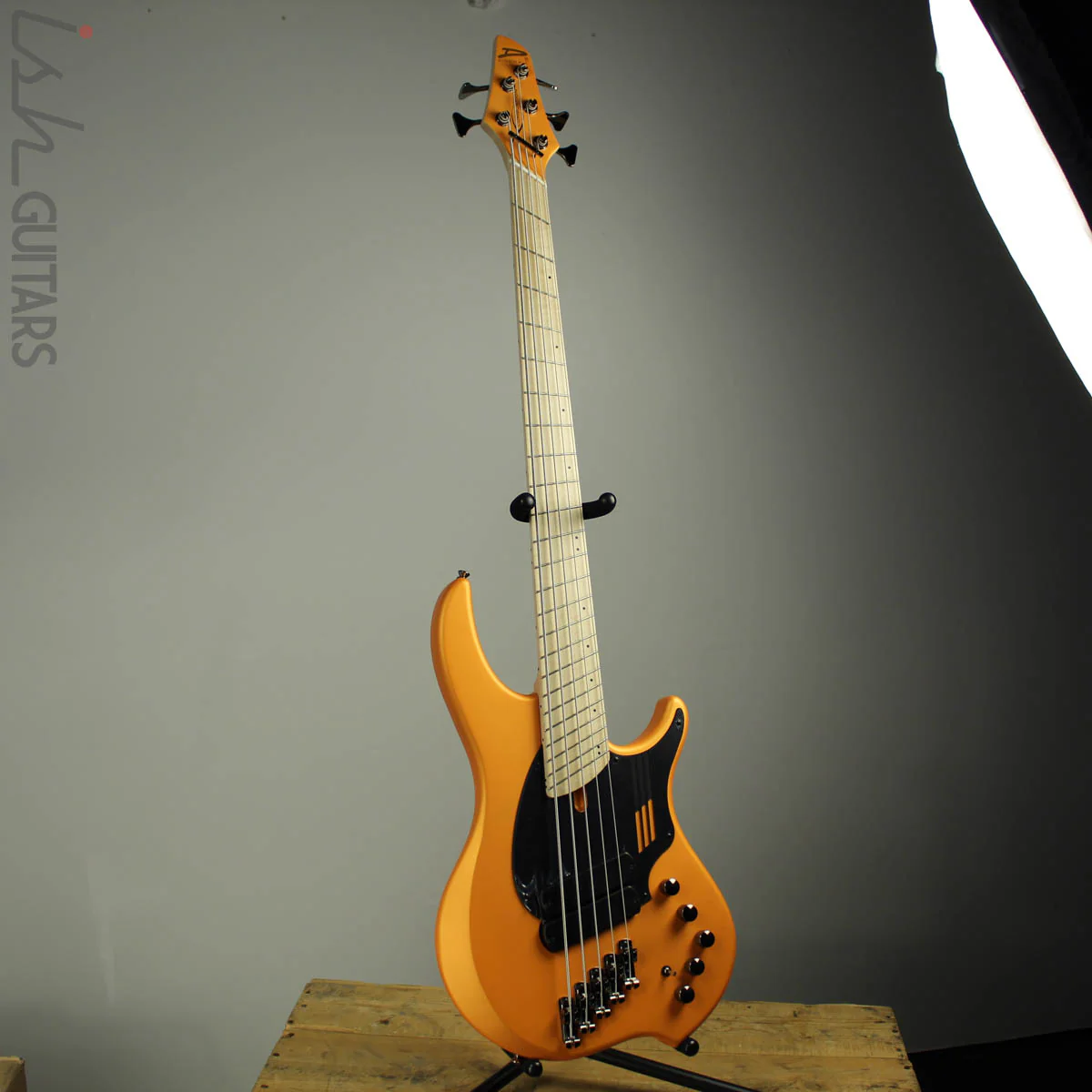 Dingwall NG2 5-String Lamborghini Matte Pearl Orange Maple Fretboard B-Stock - Image 2