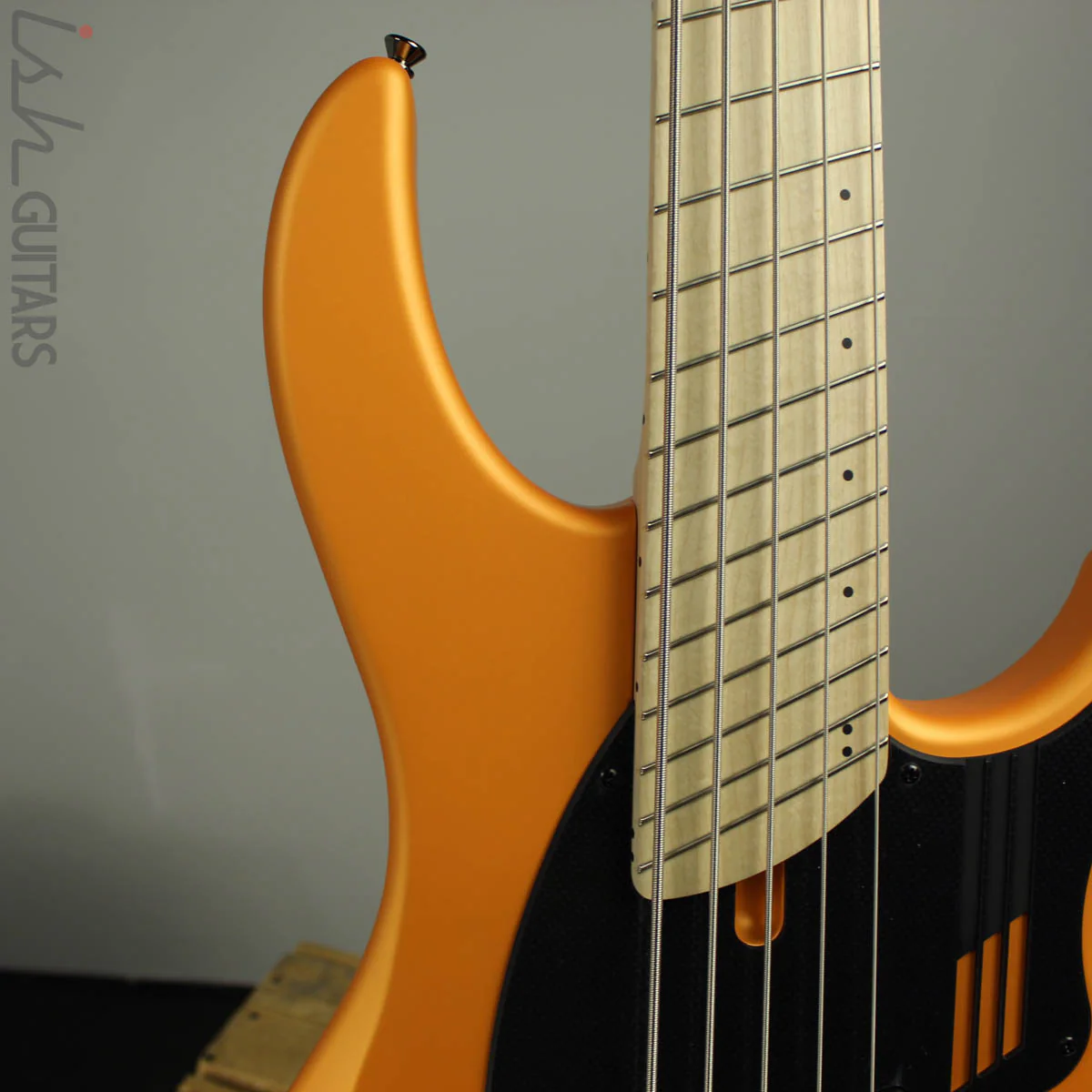 Dingwall NG2 5-String Lamborghini Matte Pearl Orange Maple Fretboard B-Stock - Image 4