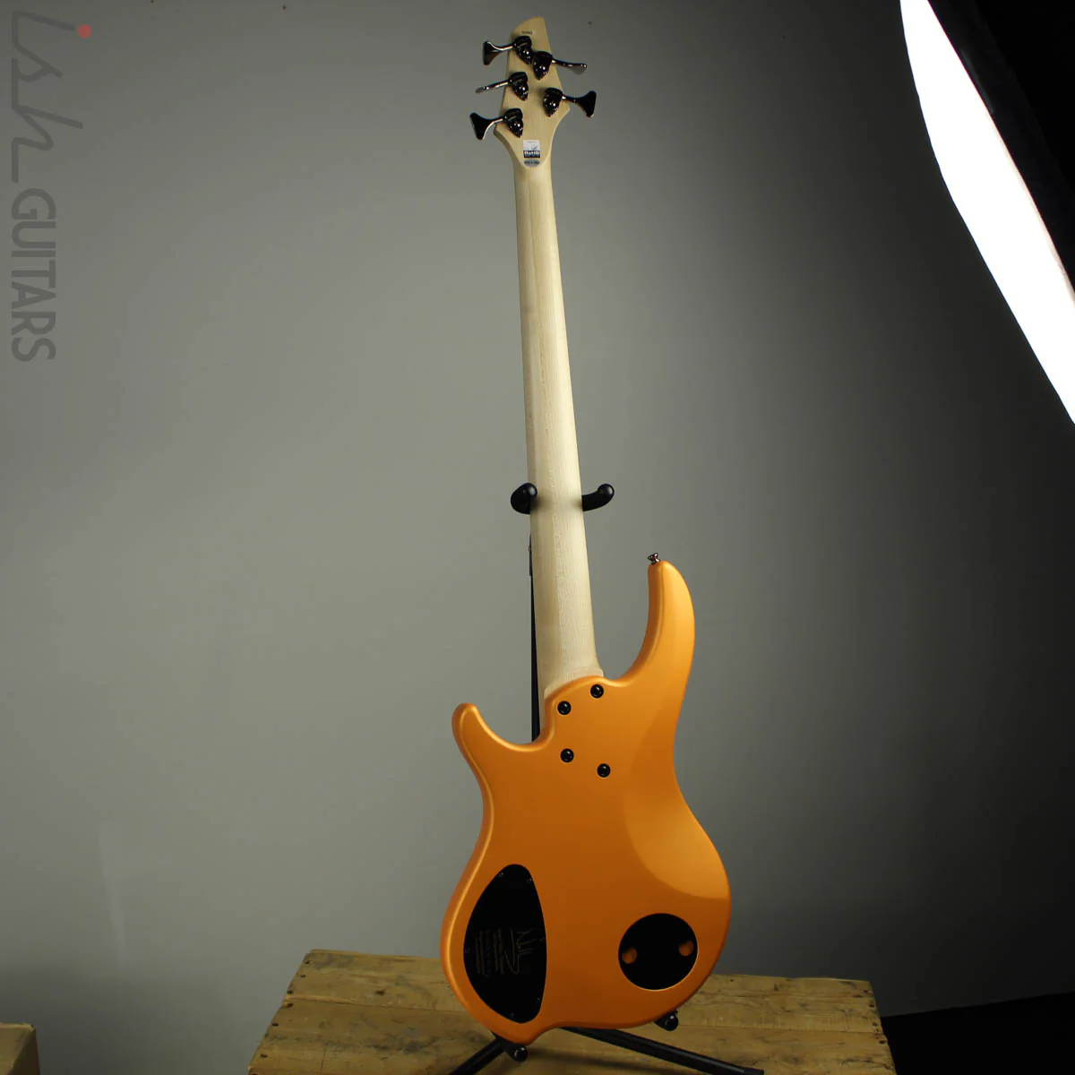 Dingwall NG2 5-String Lamborghini Matte Pearl Orange Maple Fretboard B-Stock - Image 6
