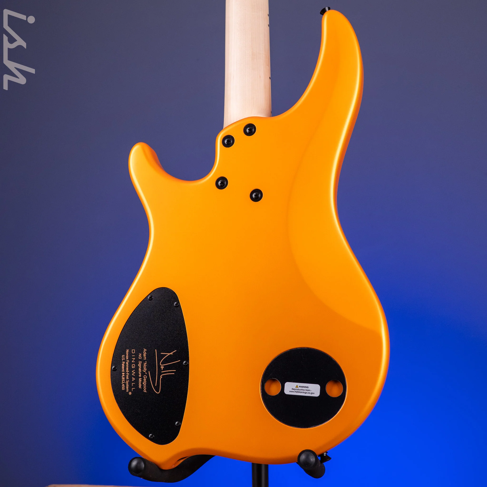 Dingwall NG3 4-String Bass Lamborghini Orange Matte - Image 9